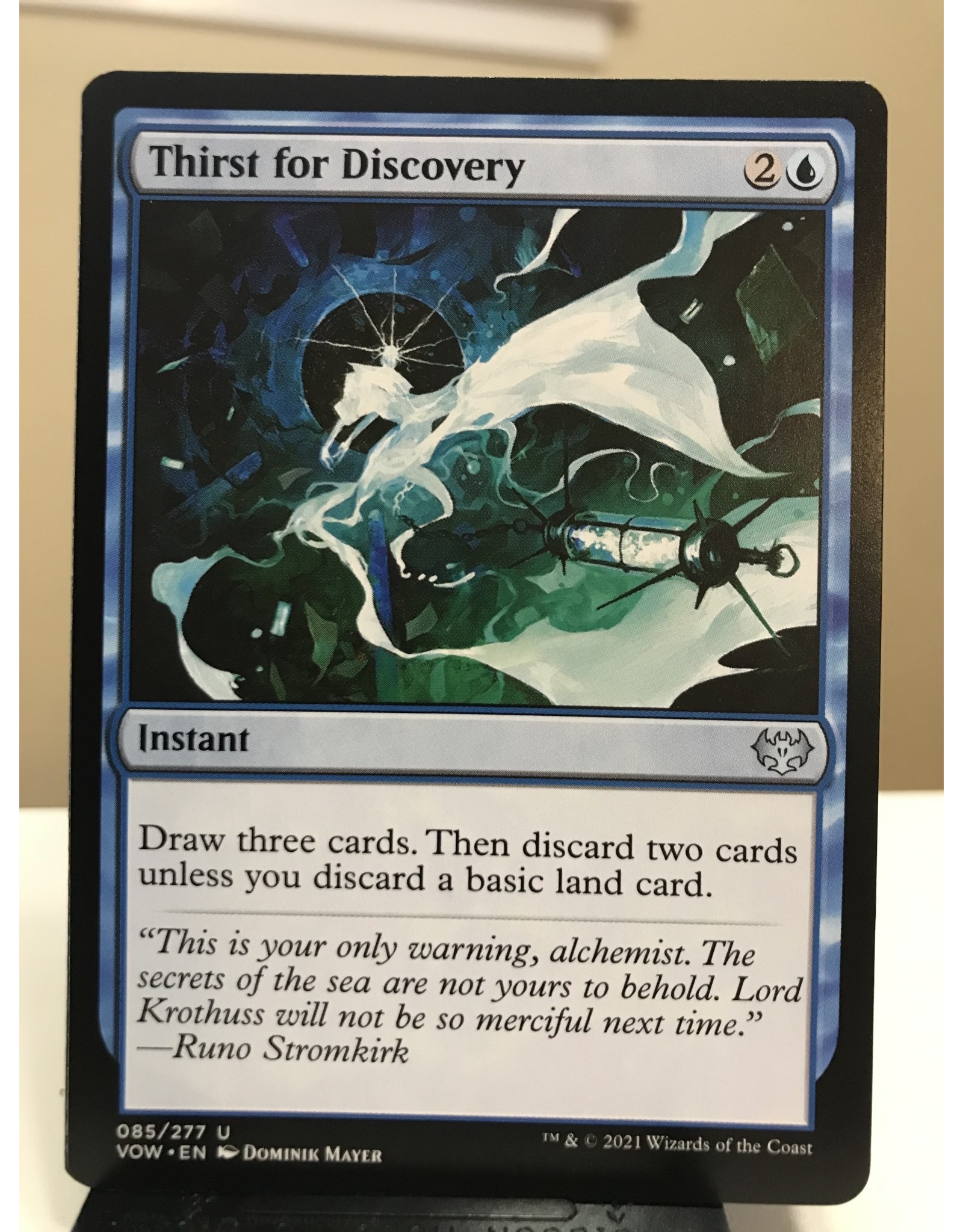Magic Thirst for Discovery  (VOW)
