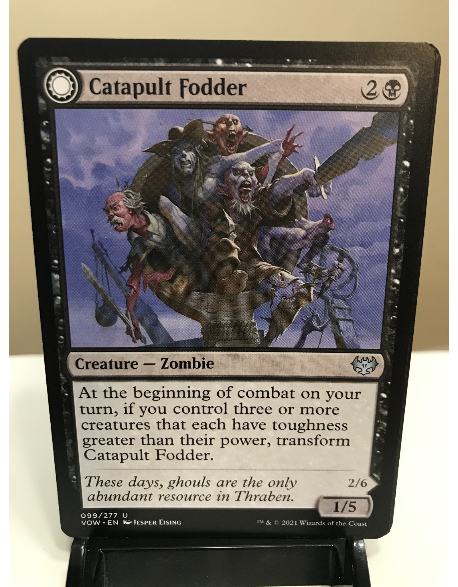 Magic Catapult Fodder // Catapult Captain  (VOW)