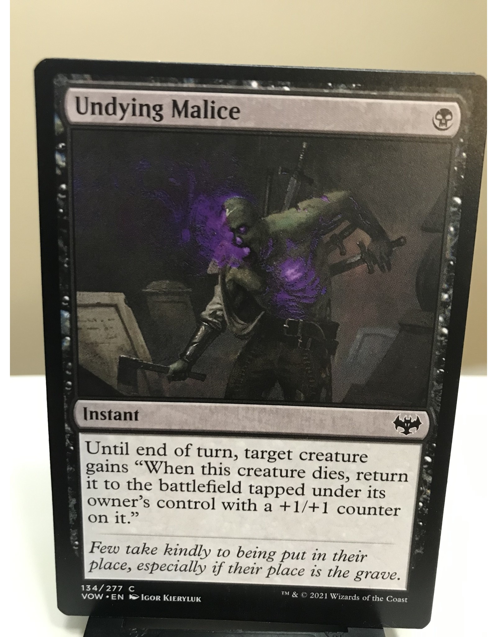 Magic Undying Malice  (VOW)