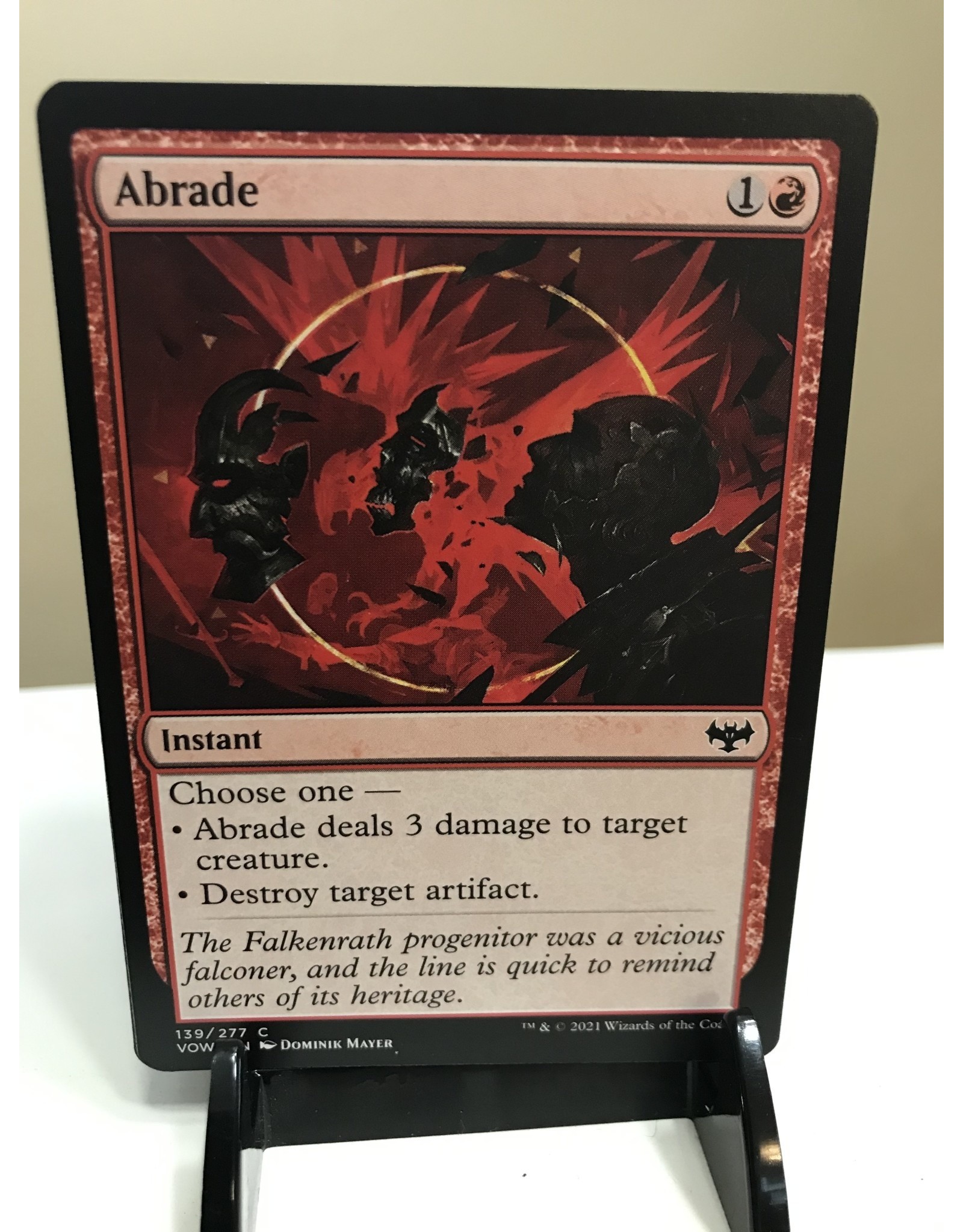 Magic Abrade  (VOW)