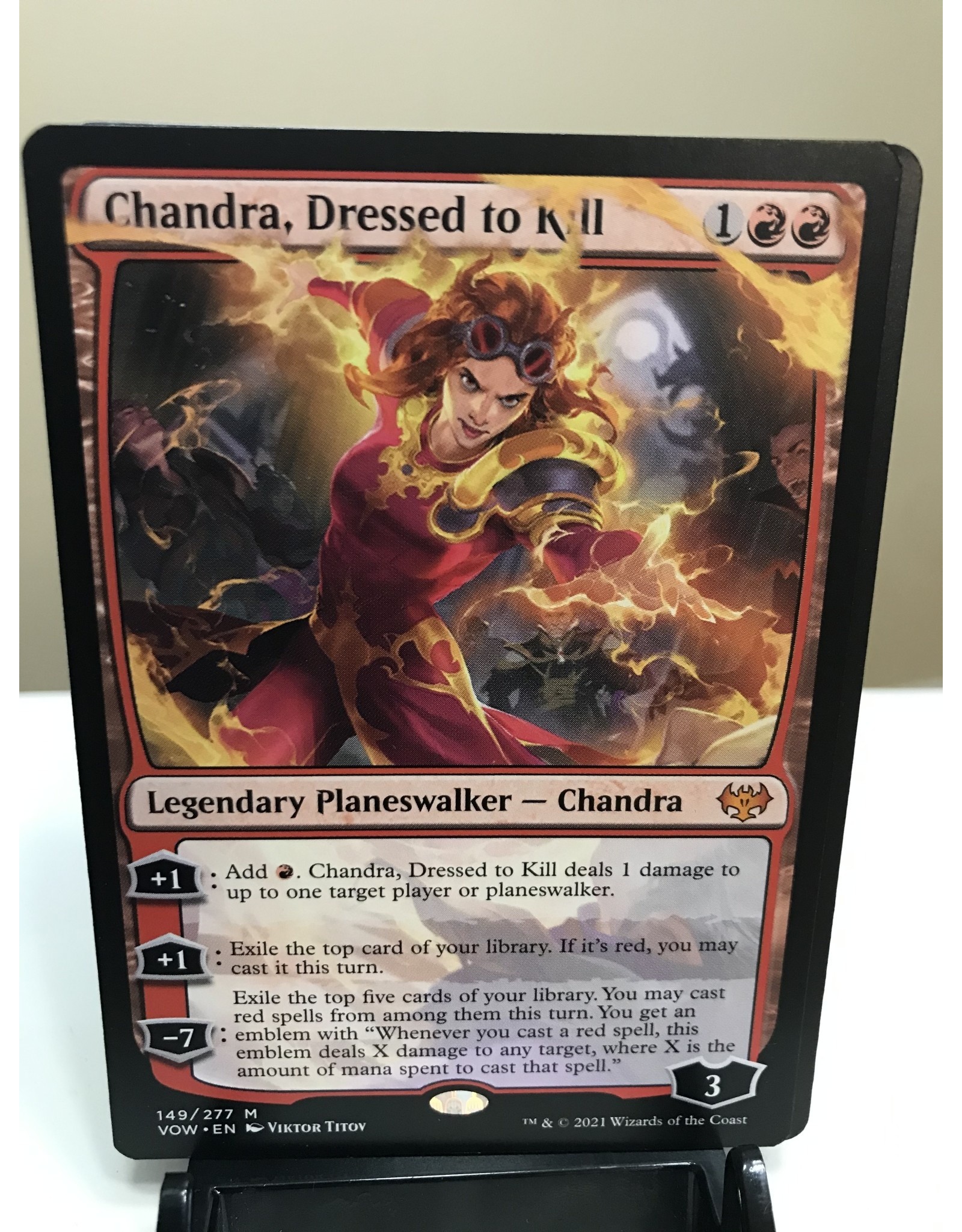 Magic Chandra, Dressed to Kill  (VOW)