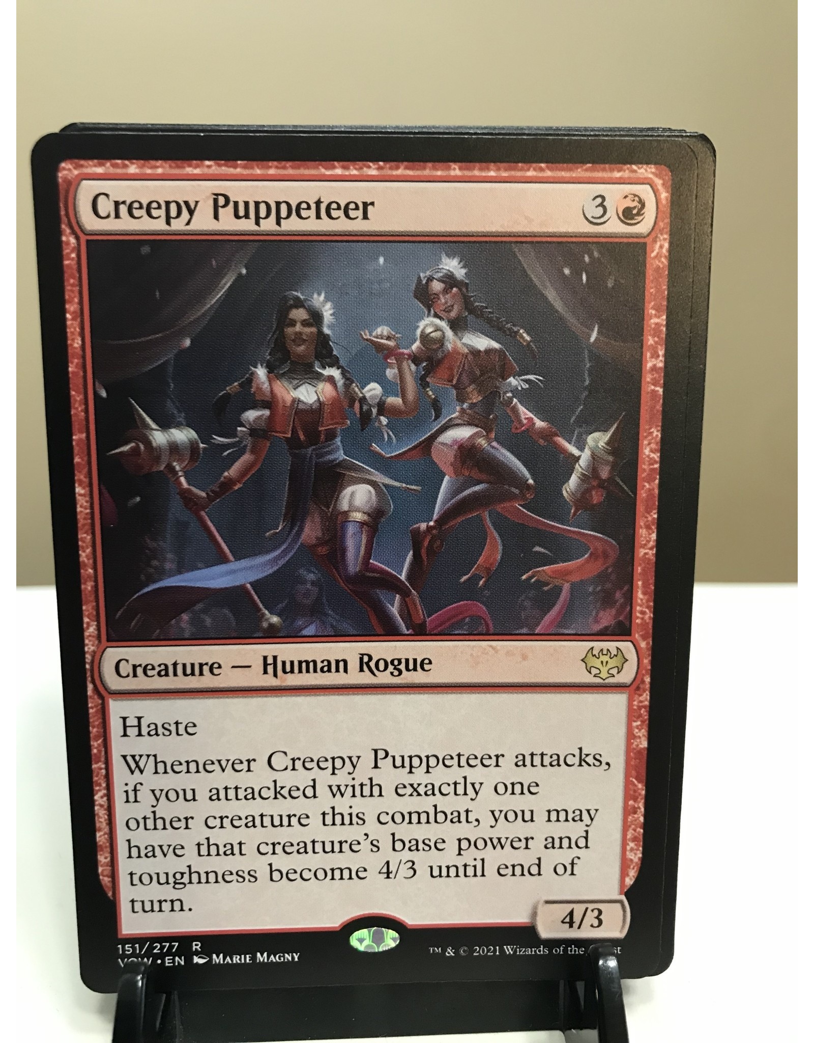 Magic Creepy Puppeteer  (VOW)
