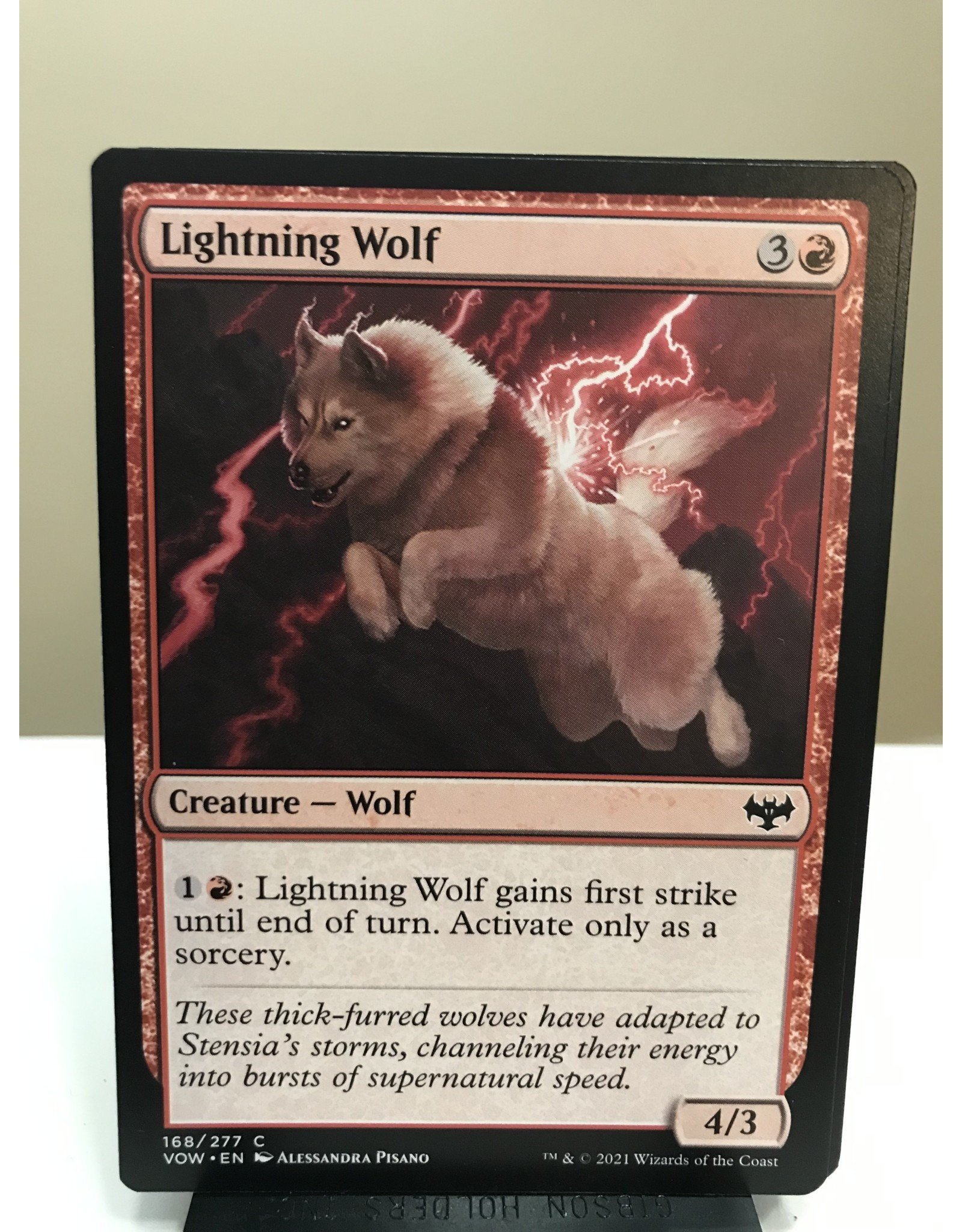 Magic Lightning Wolf (VOW) - The Deck Box