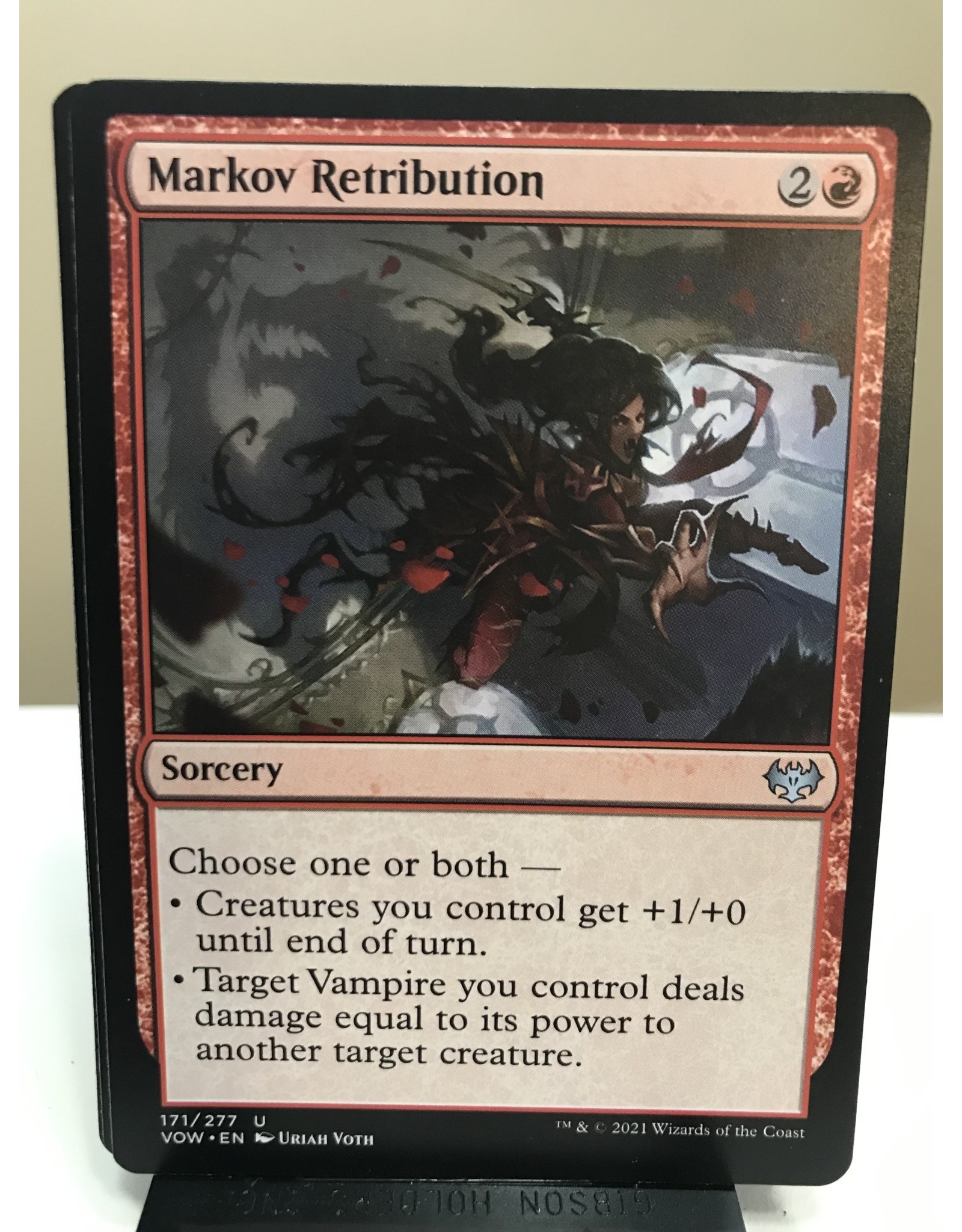 Magic Markov Retribution  (VOW)