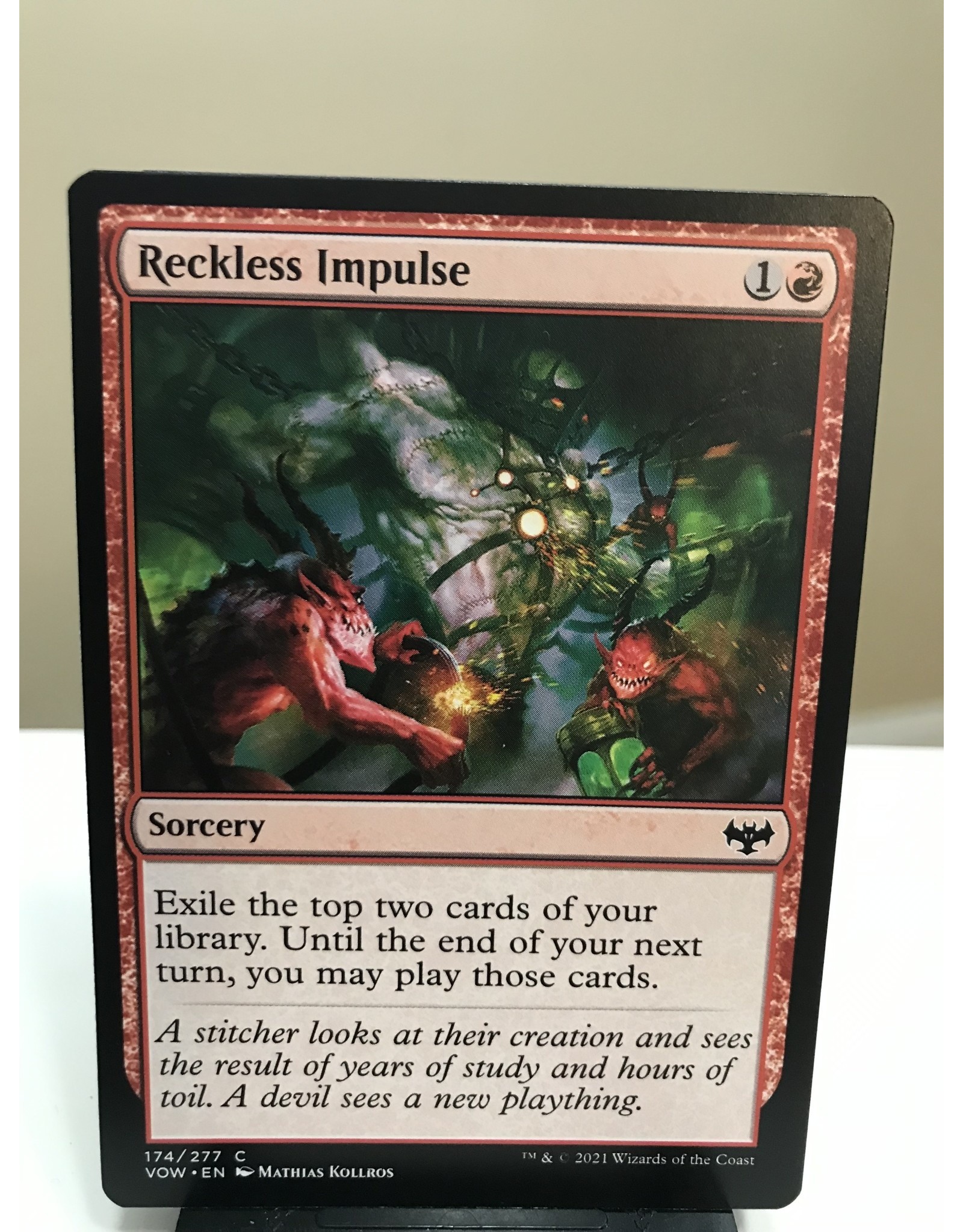 Magic Reckless Impulse  (VOW)