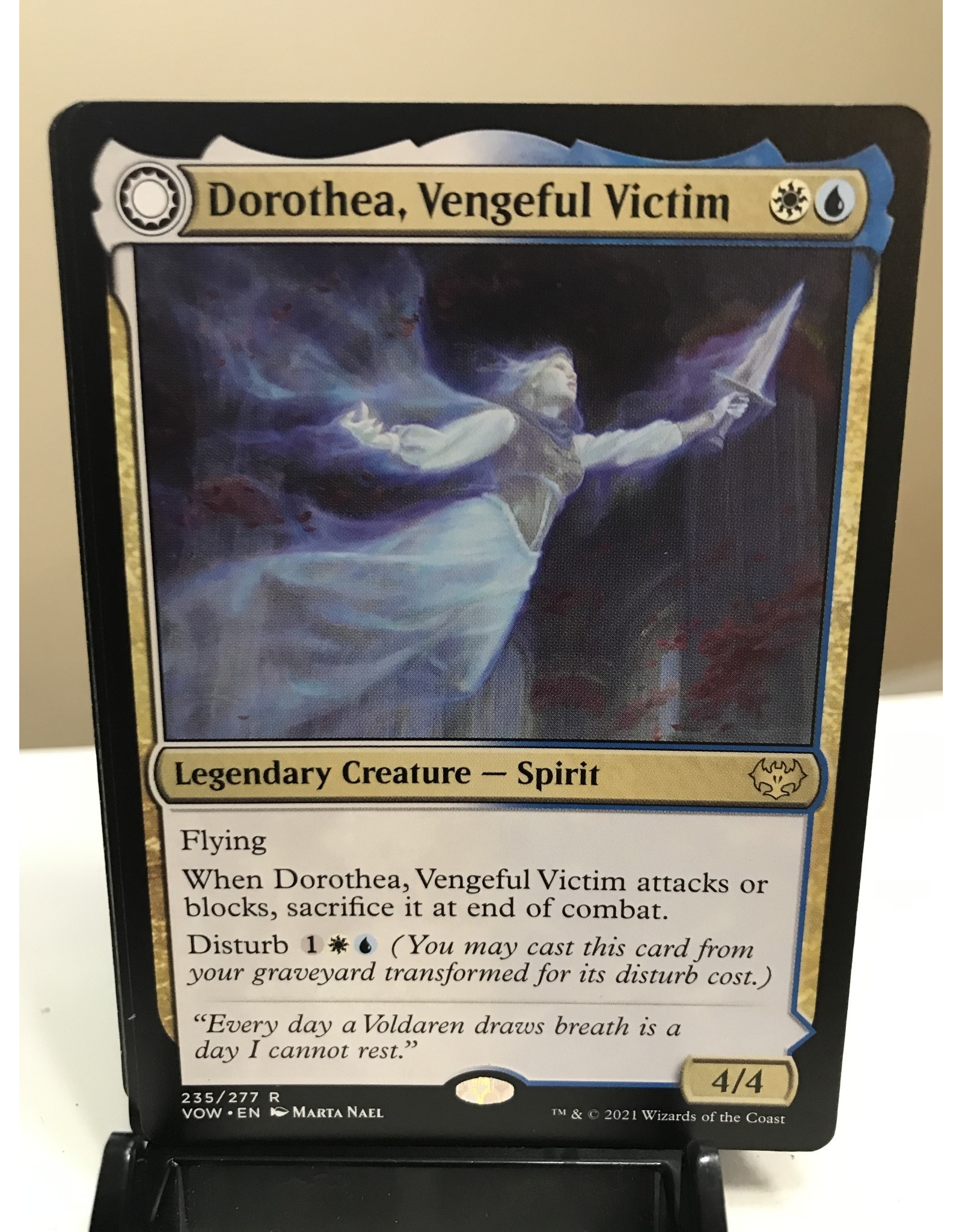 Magic Dorothea, Vengeful Victim // Dorothea's Retribution  (VOW)