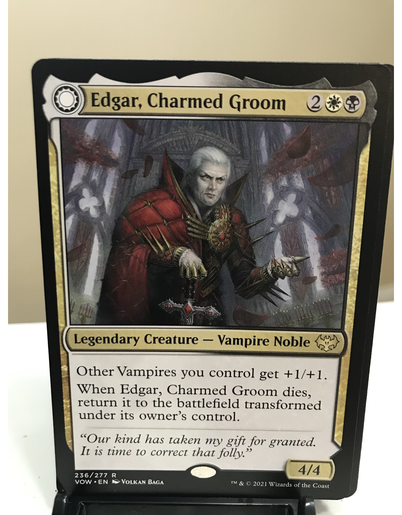 Magic Edgar, Charmed Groom // Edgar Markov's Coffin  (VOW)
