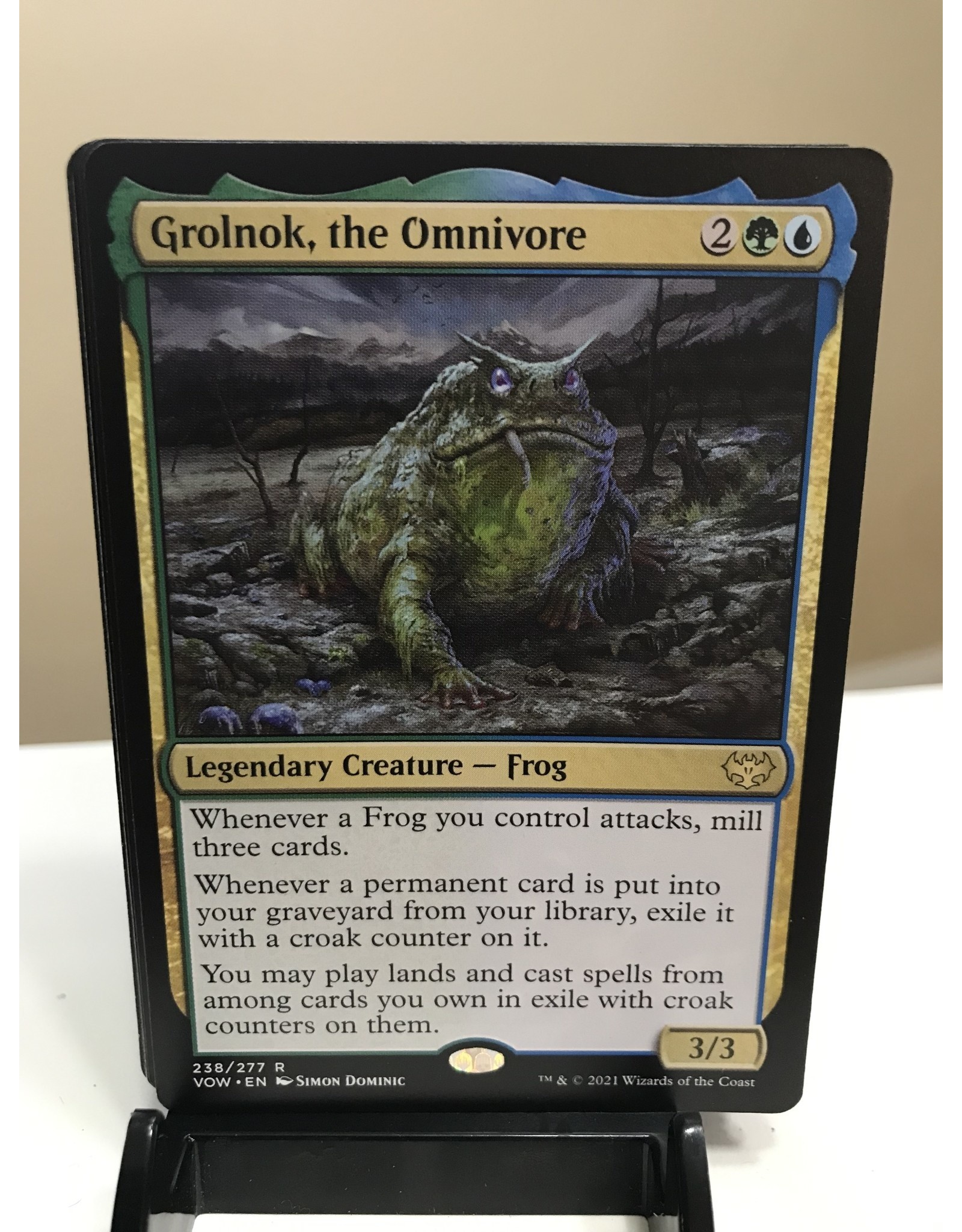 Magic Grolnok, the Omnivore  (VOW)
