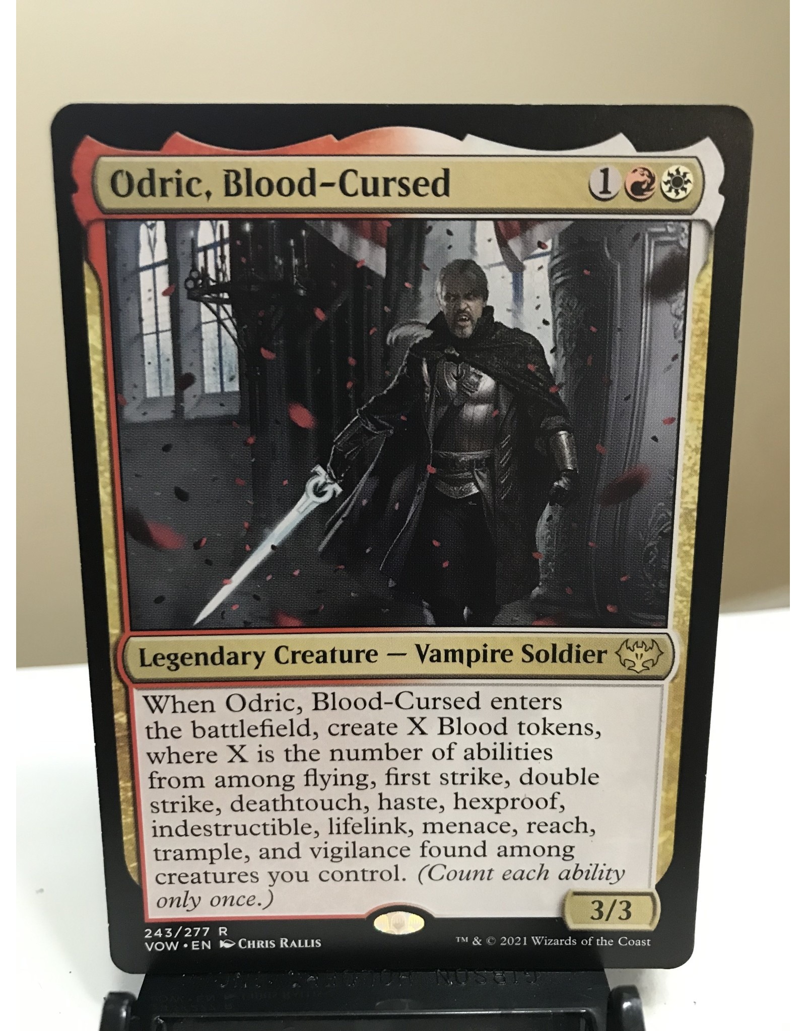Magic Odric, Blood-Cursed  (VOW)