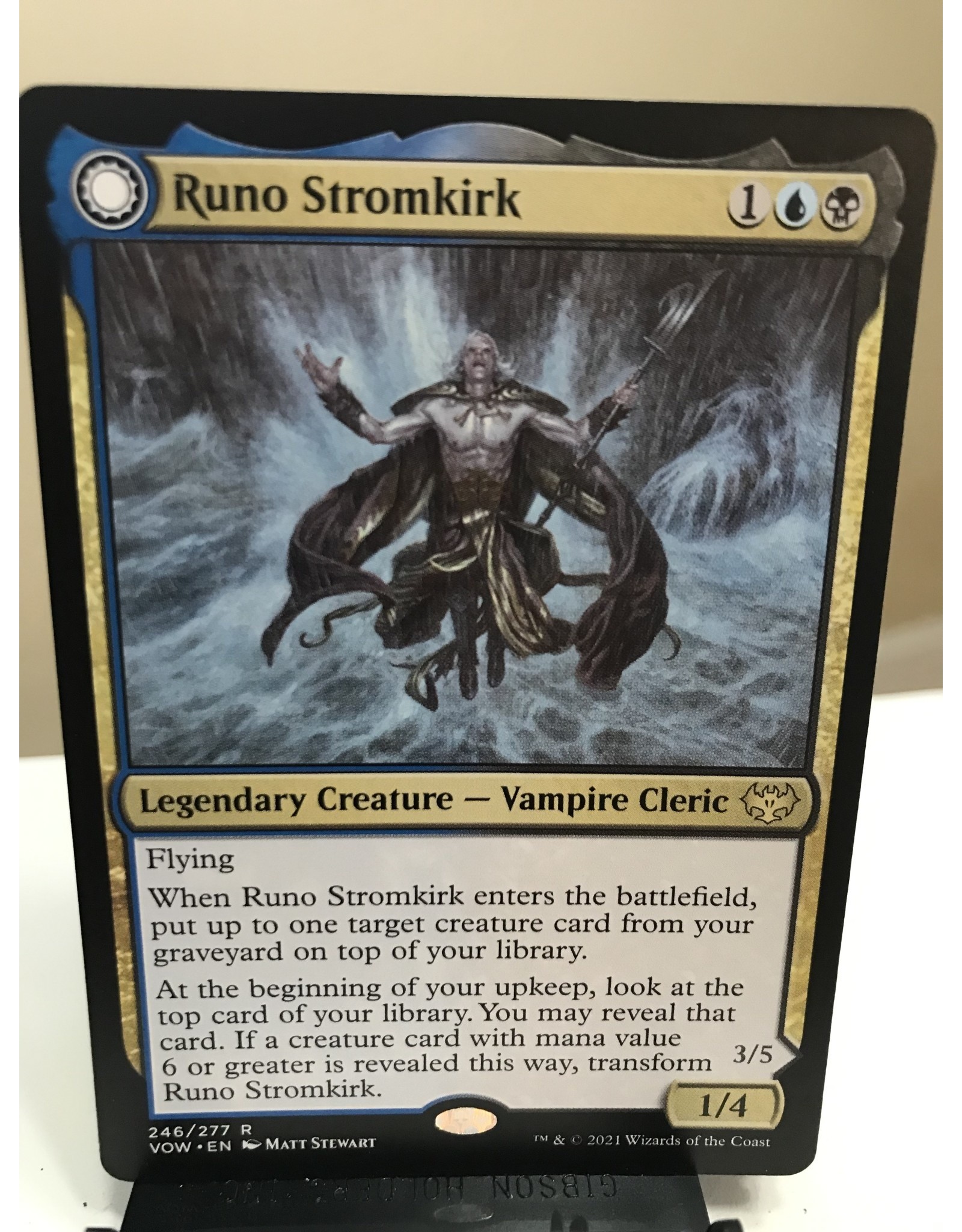 Magic Runo Stromkirk // Krothuss, Lord of the Deep  (VOW)