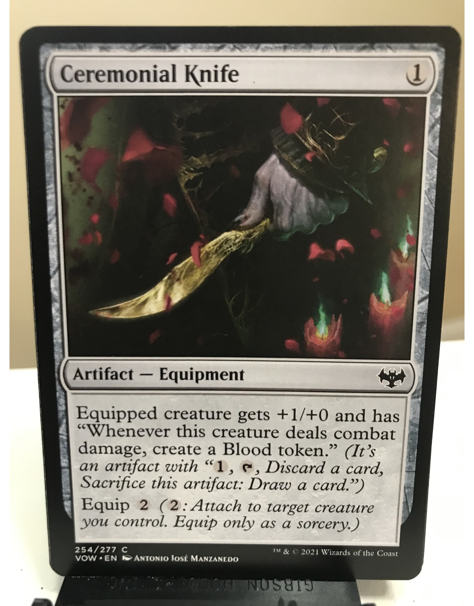 Magic Ceremonial Knife  (VOW)