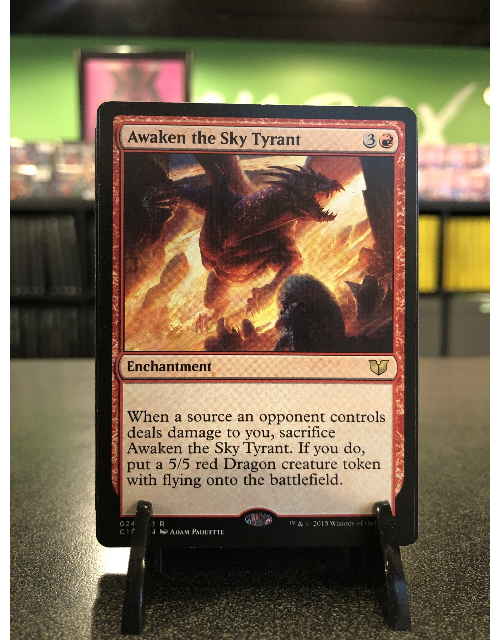 Magic Awaken the Sky Tyrant  (C15)