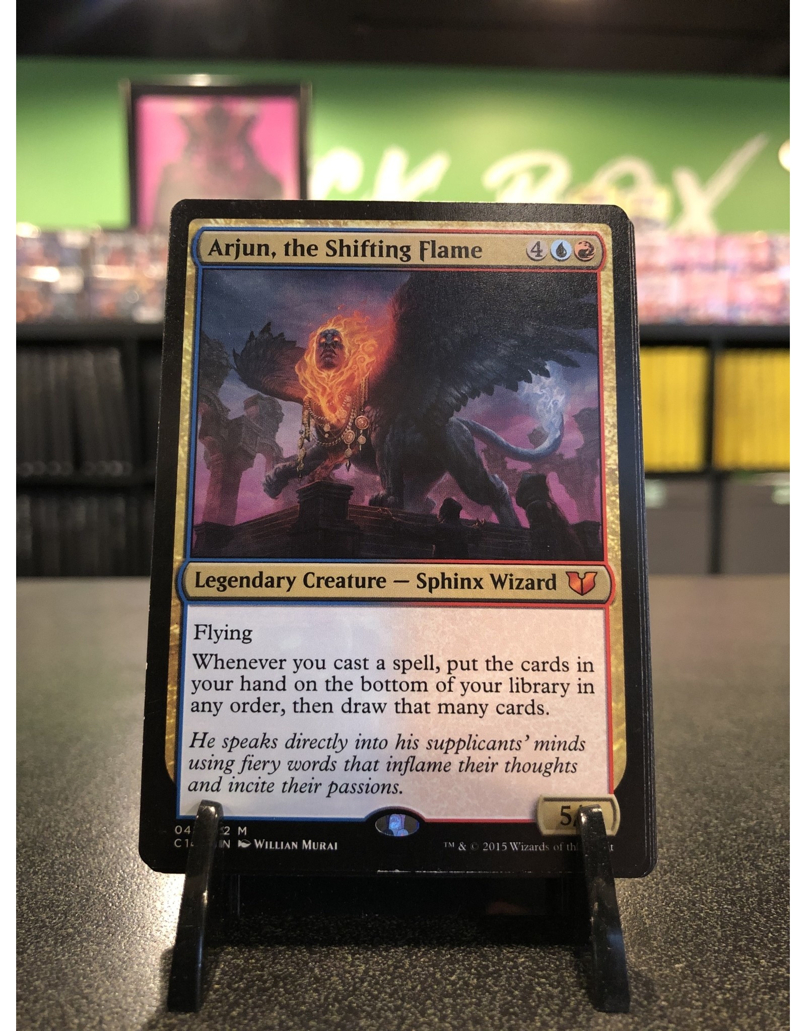 Magic Arjun, the Shifting Flame  (C15)