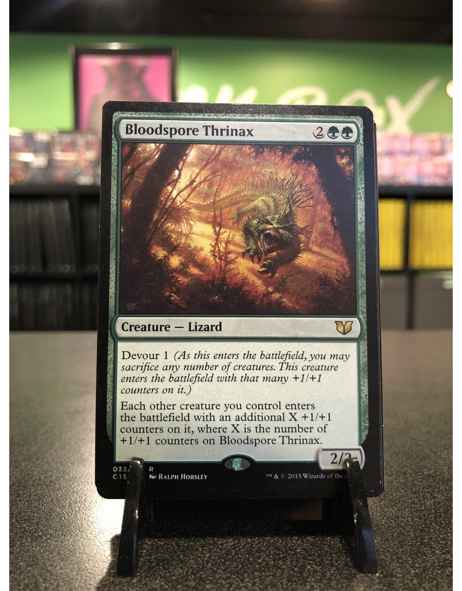 Magic Bloodspore Thrinax  (C15)