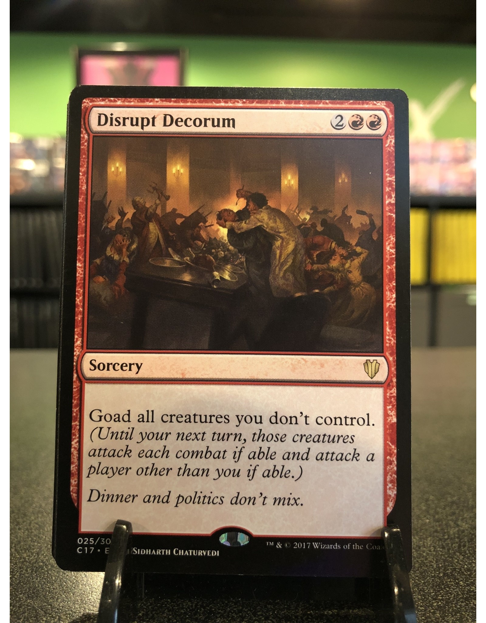 Magic Disrupt Decorum  (C17)