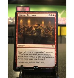 Magic Disrupt Decorum  (C17)
