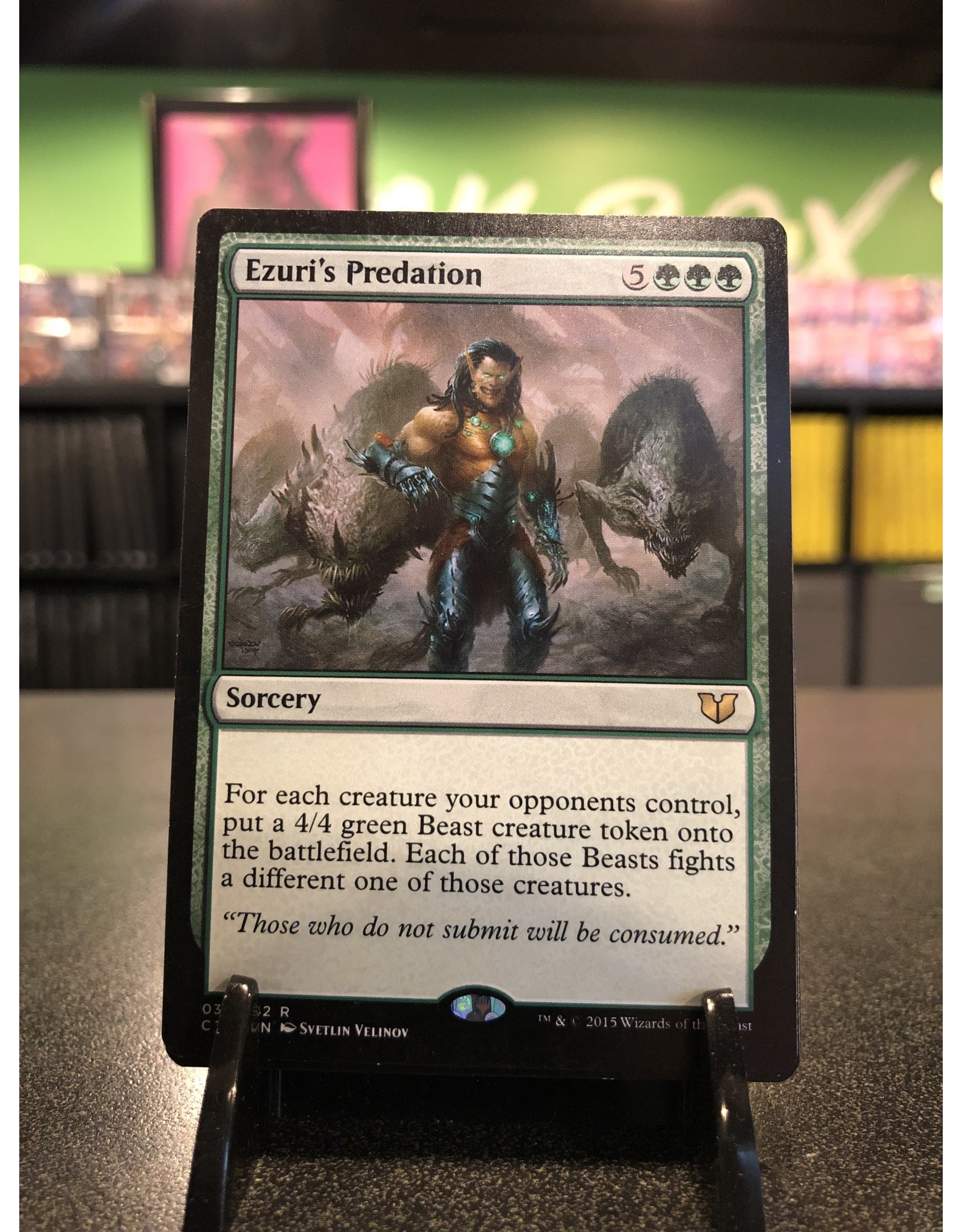 Magic Ezuri's Predation  (C15)