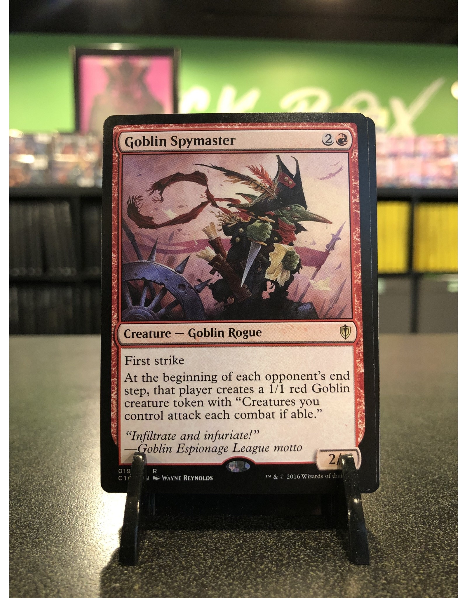 Magic Goblin Spymaster  (C16)