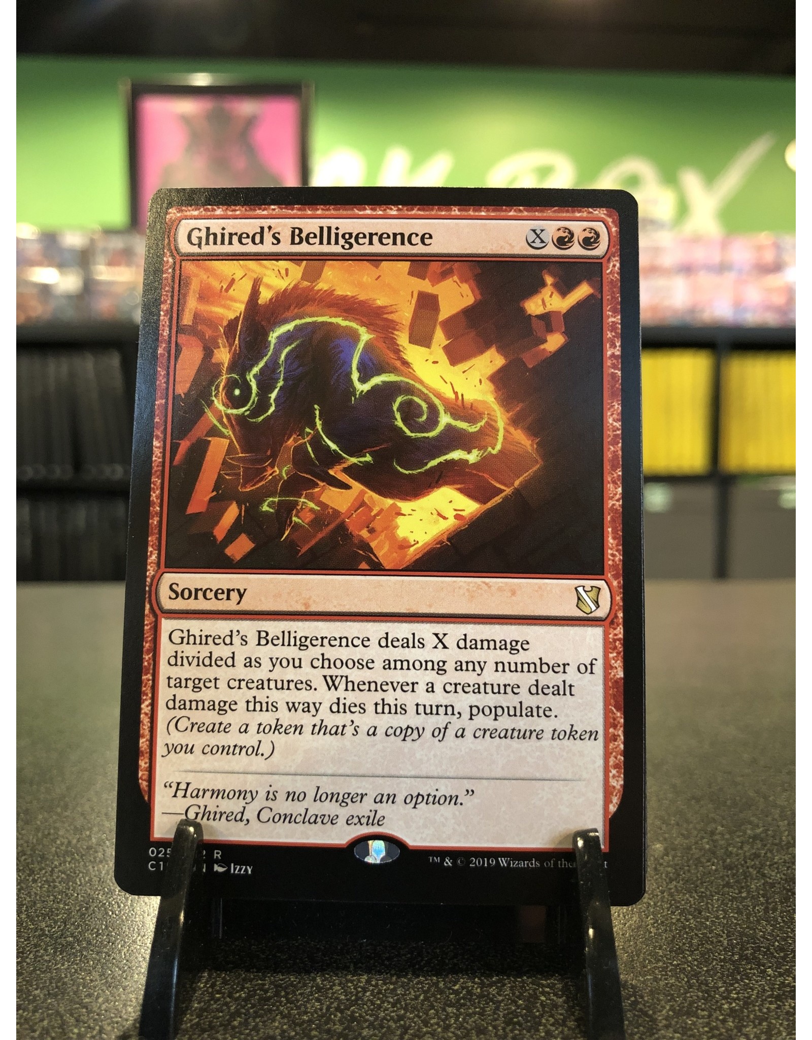 Magic Ghired's Belligerence  (C19)