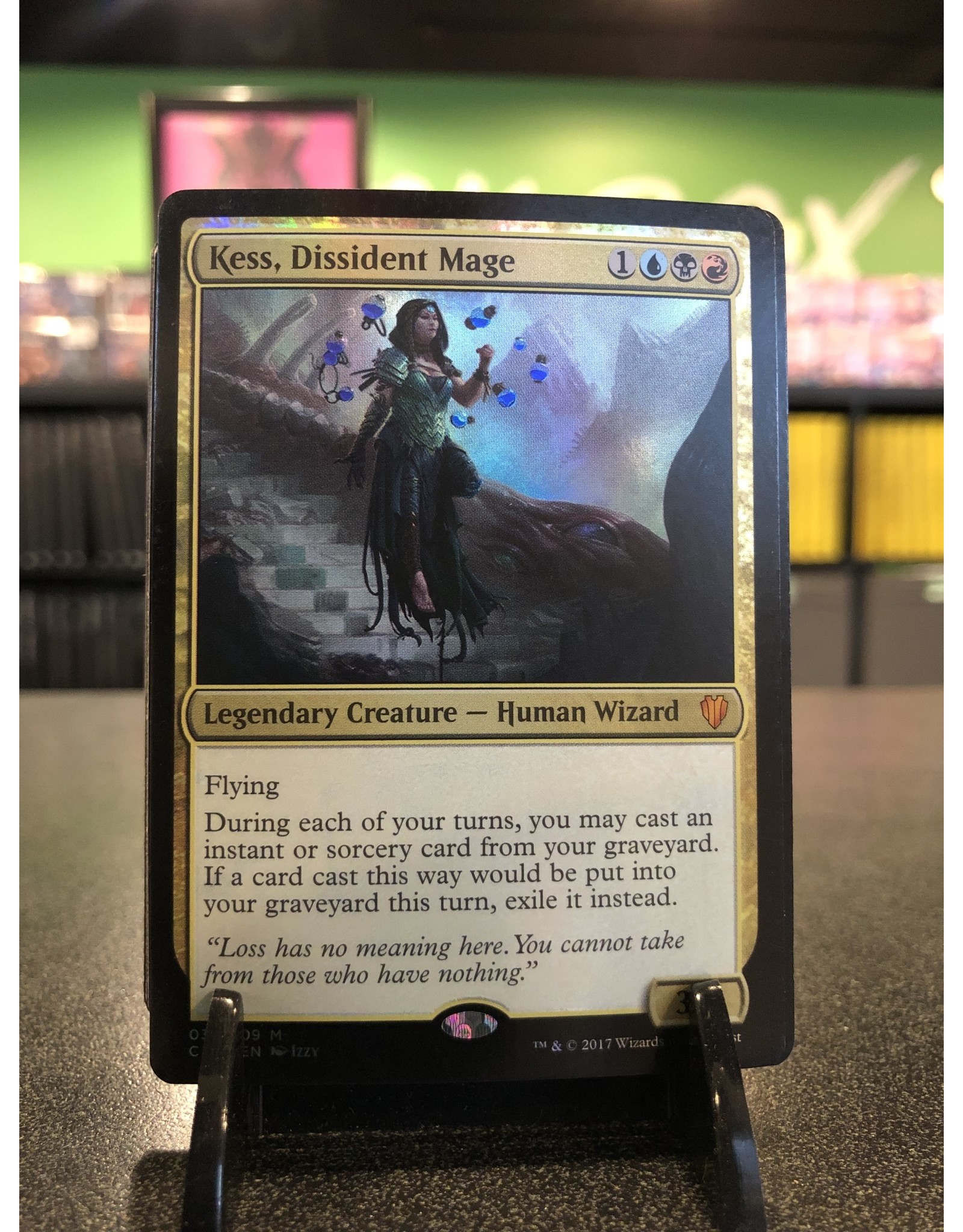 Magic Kess, Dissident Mage  (C17)