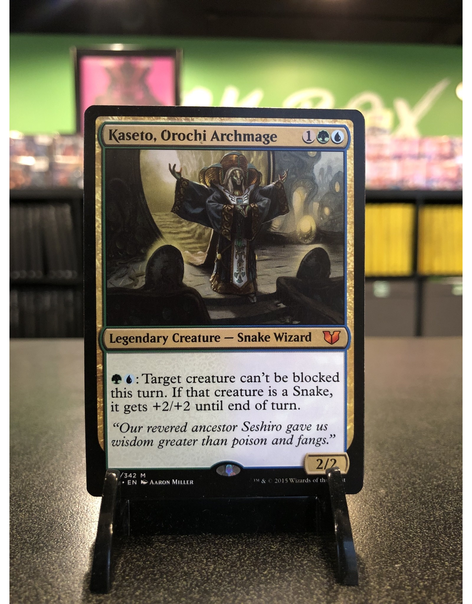 Magic Kaseto, Orochi Archmage  (C15)