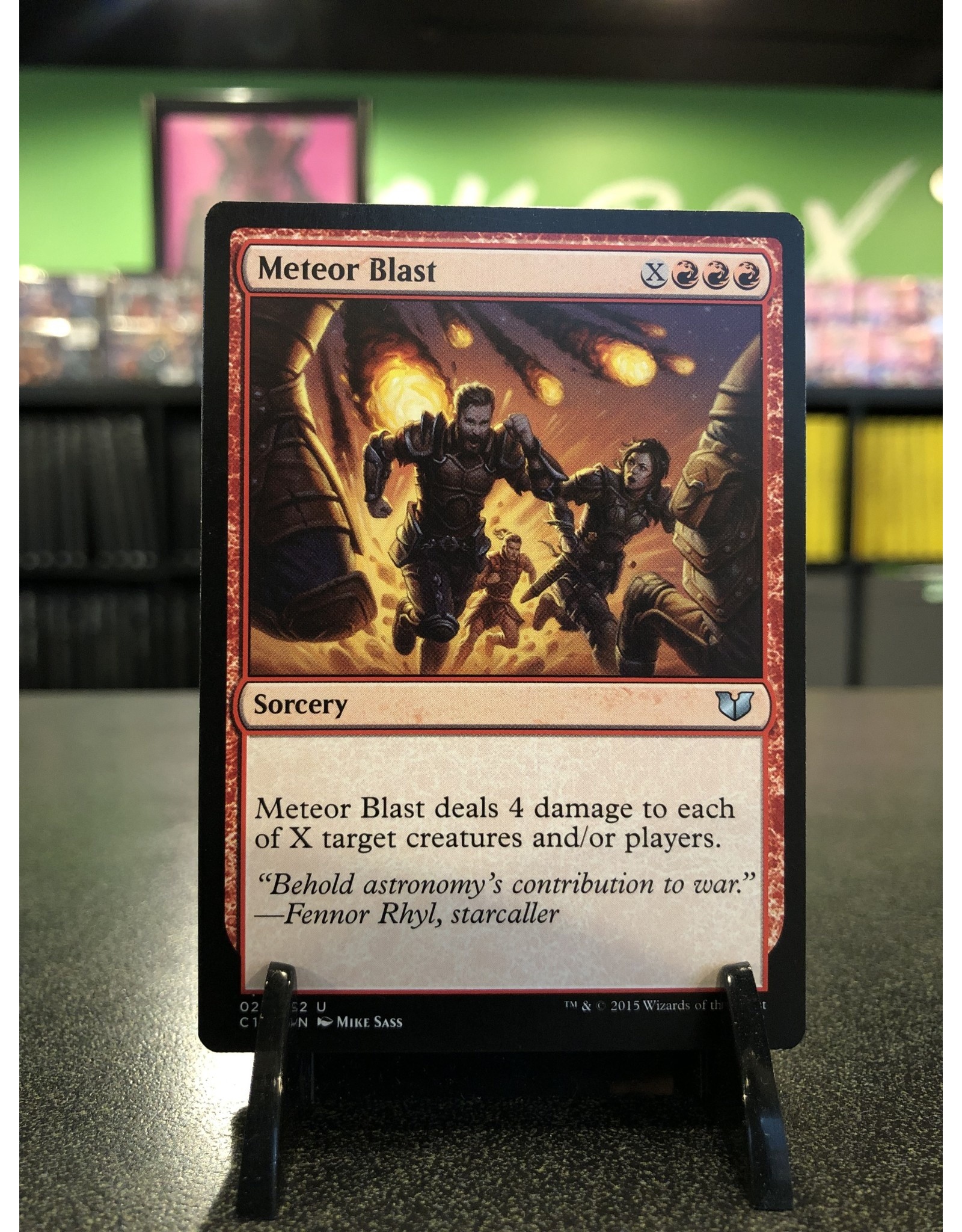 Magic Meteor Blast  (C15)