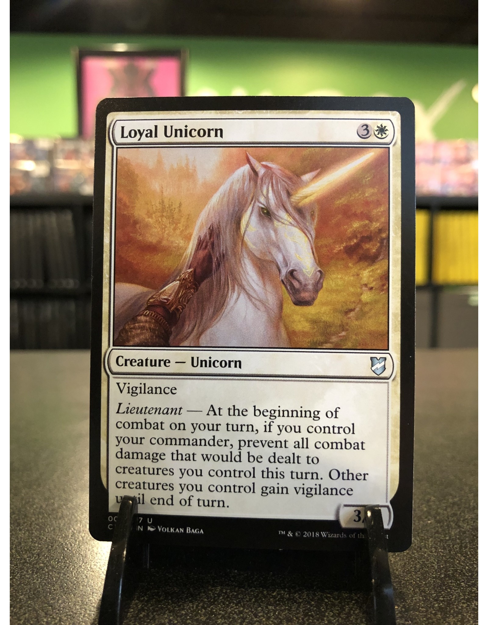 Magic Loyal Unicorn  (C18)
