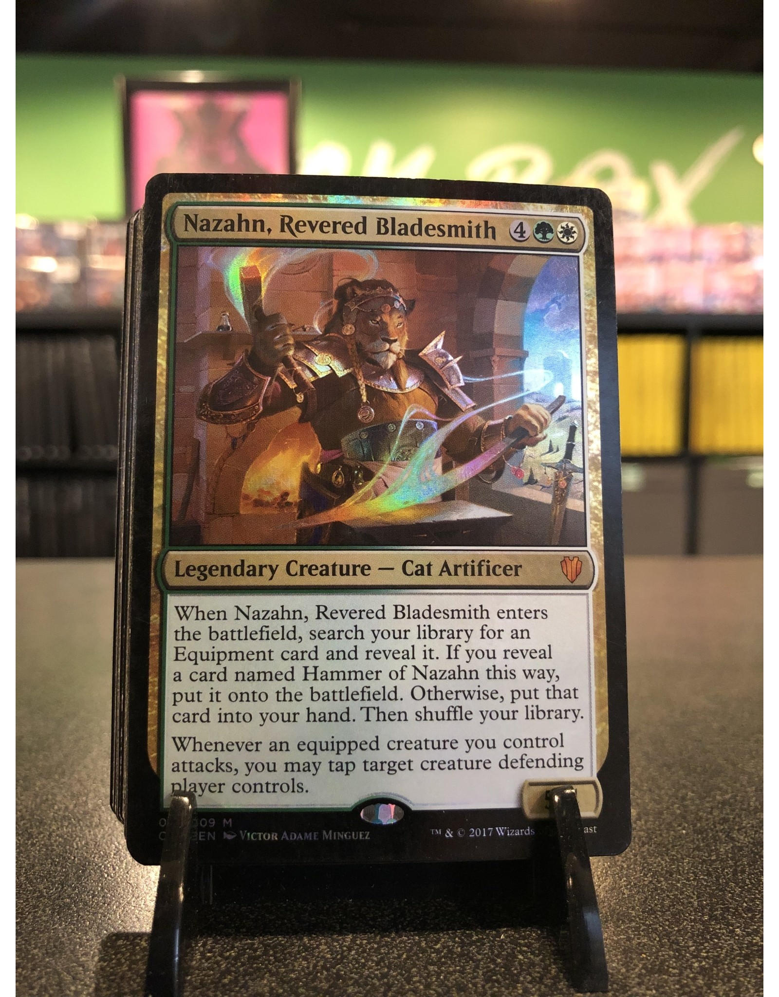 Magic Nazahn, Revered Bladesmith  (C17)