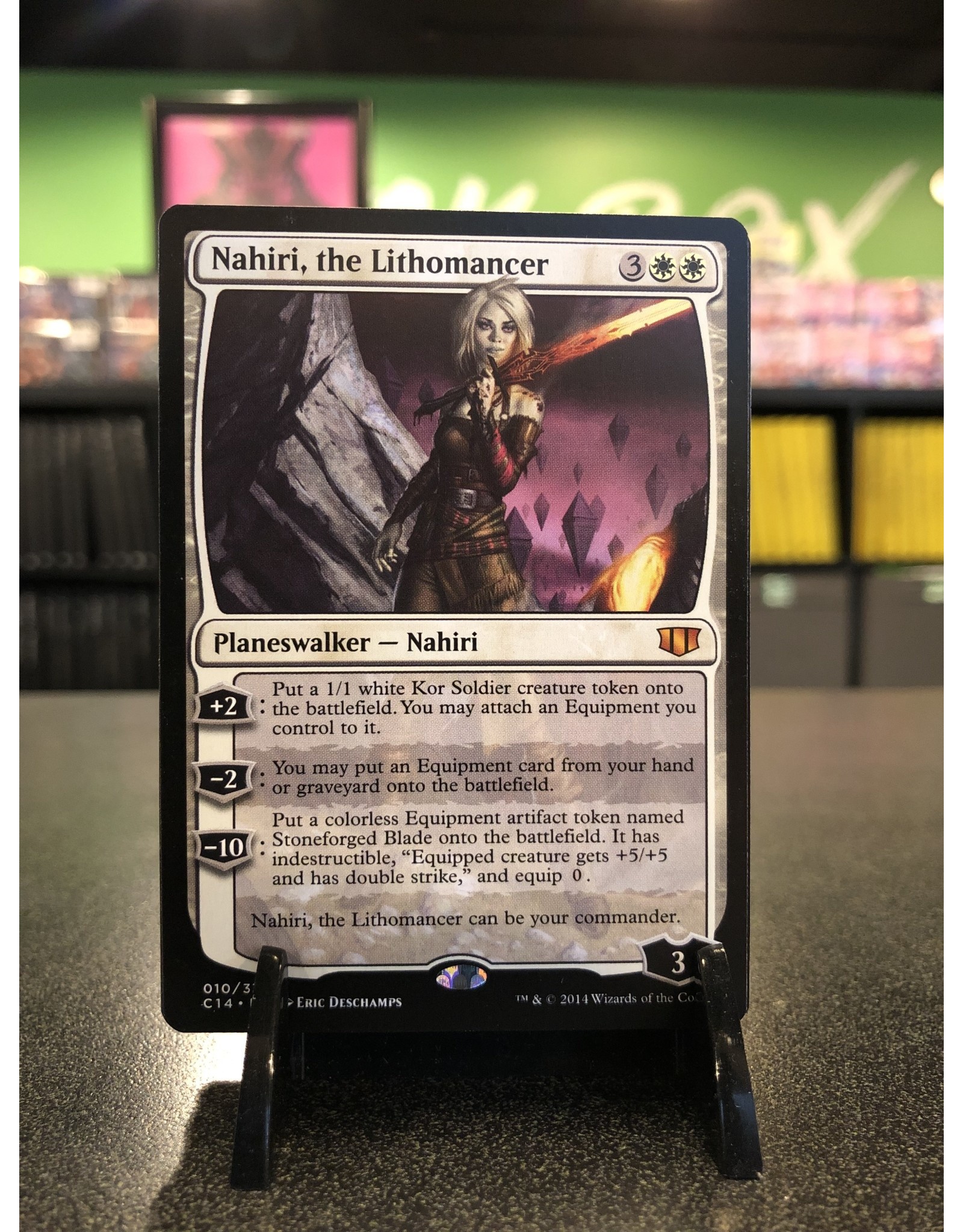 Magic Nahiri, the Lithomancer  (C14)