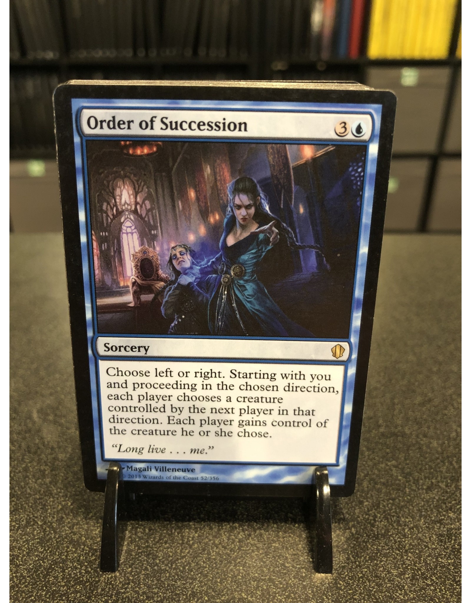 Magic Order of Succession  (C13)