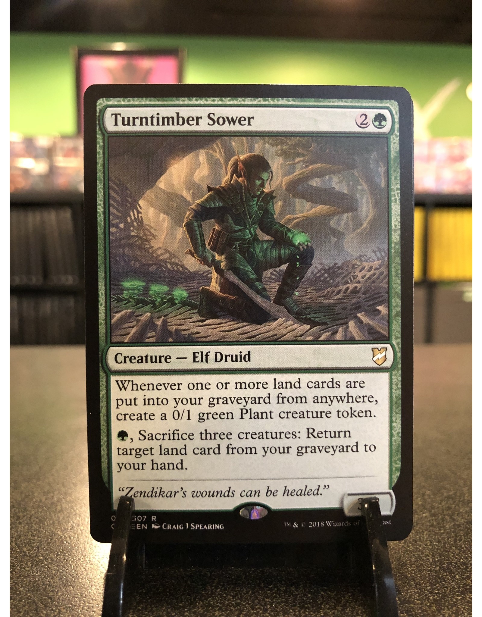 Magic Turntimber Sower  (C18)