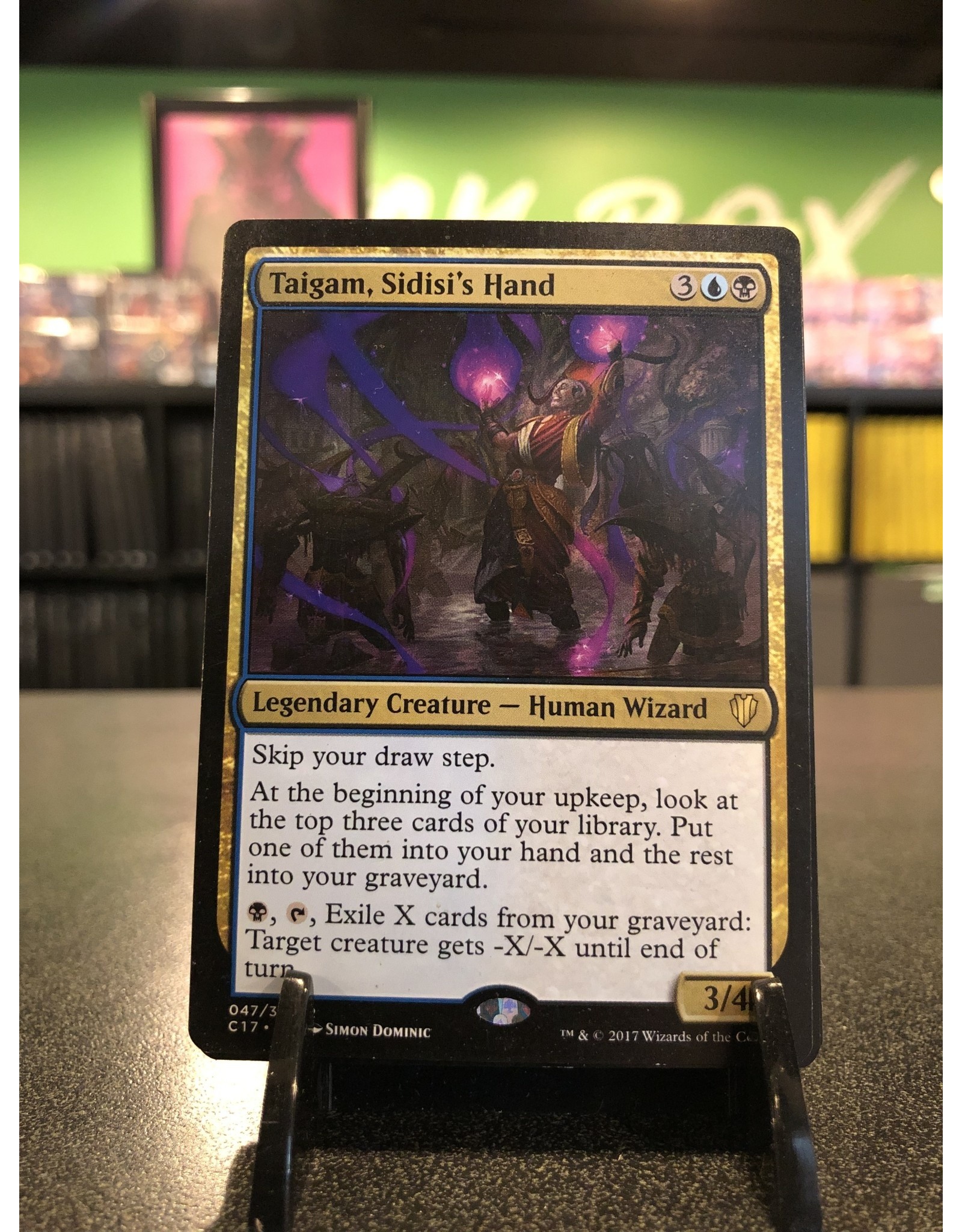 Magic Taigam, Sidisi's Hand  (C17)