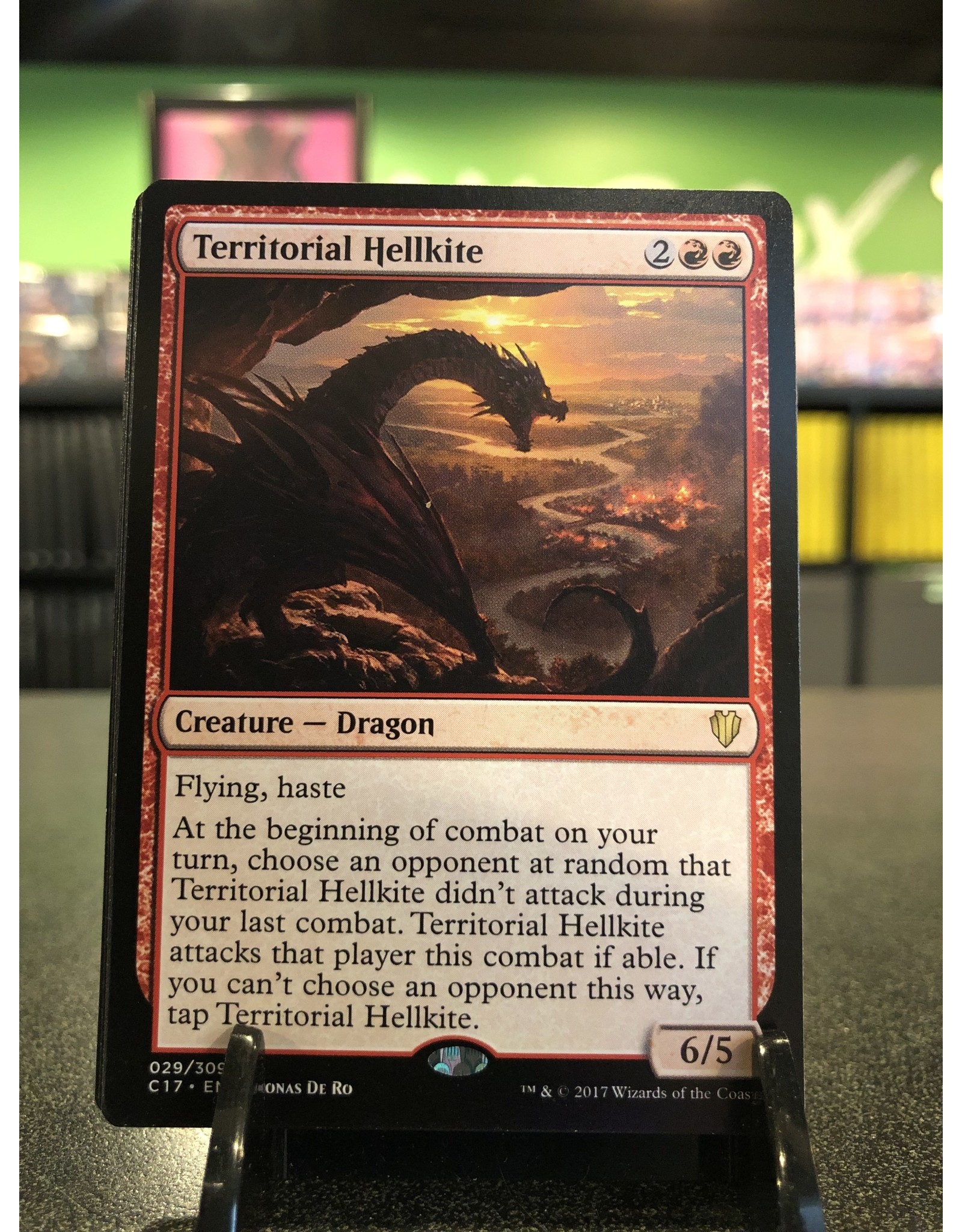 Magic Territorial Hellkite  (C17)