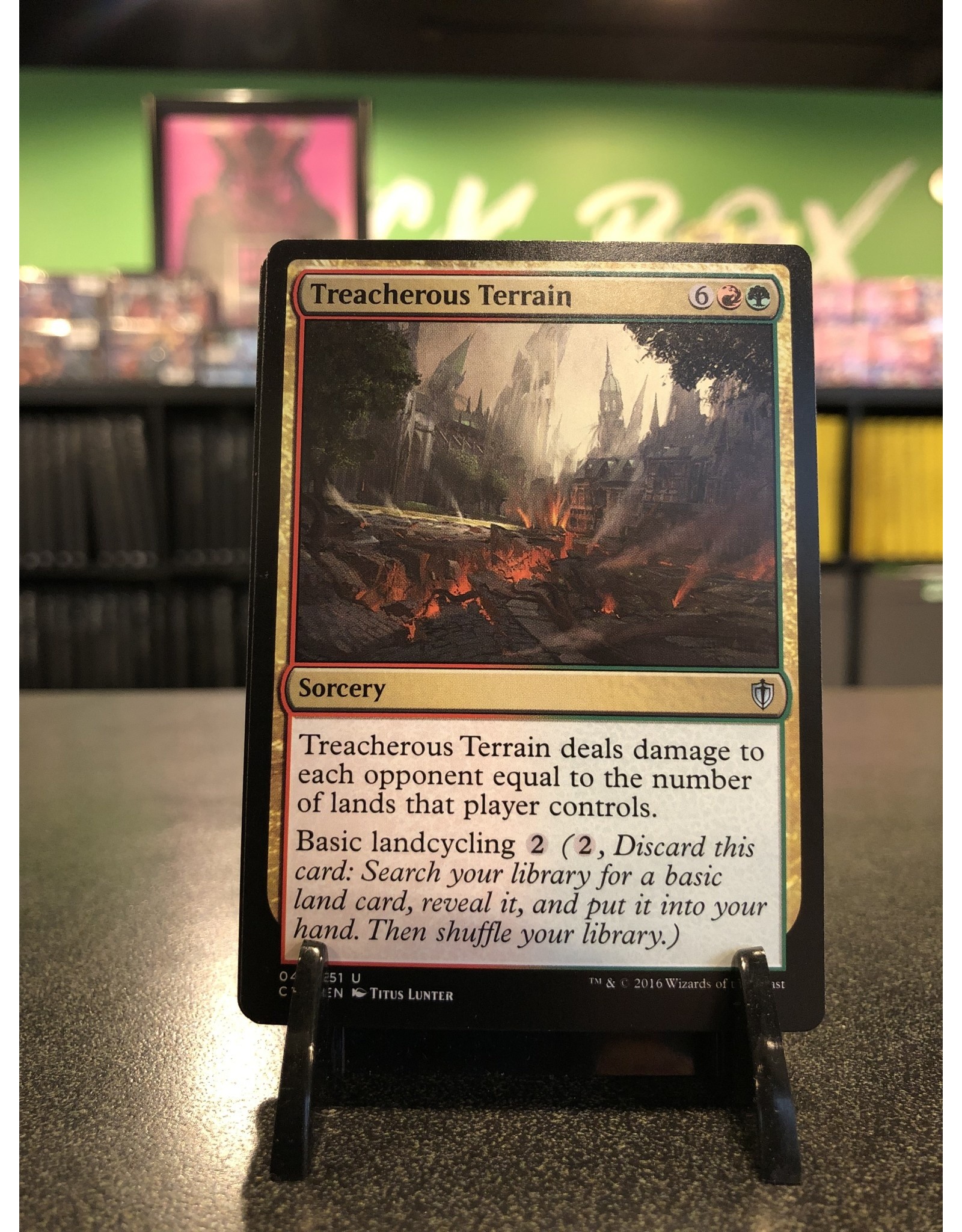 Magic Treacherous Terrain  (C16)