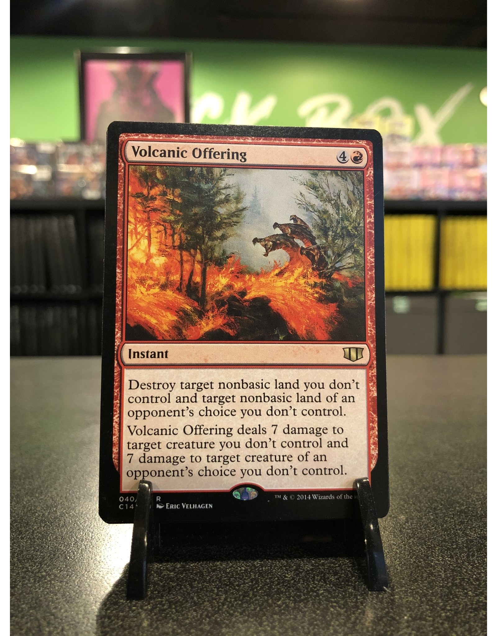Magic Volcanic Offering  (C14)