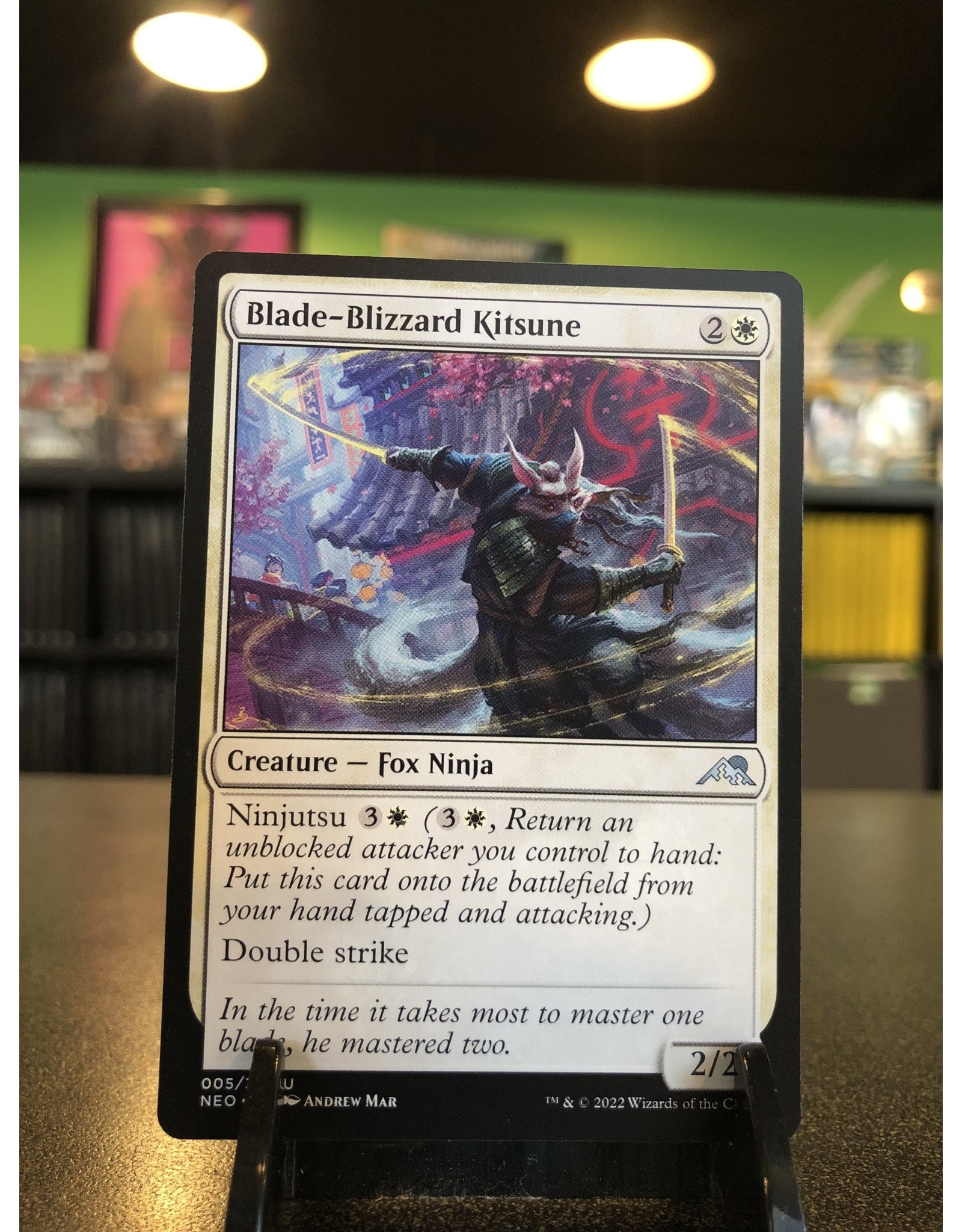 Magic Blade-Blizzard Kitsune  (NEO)
