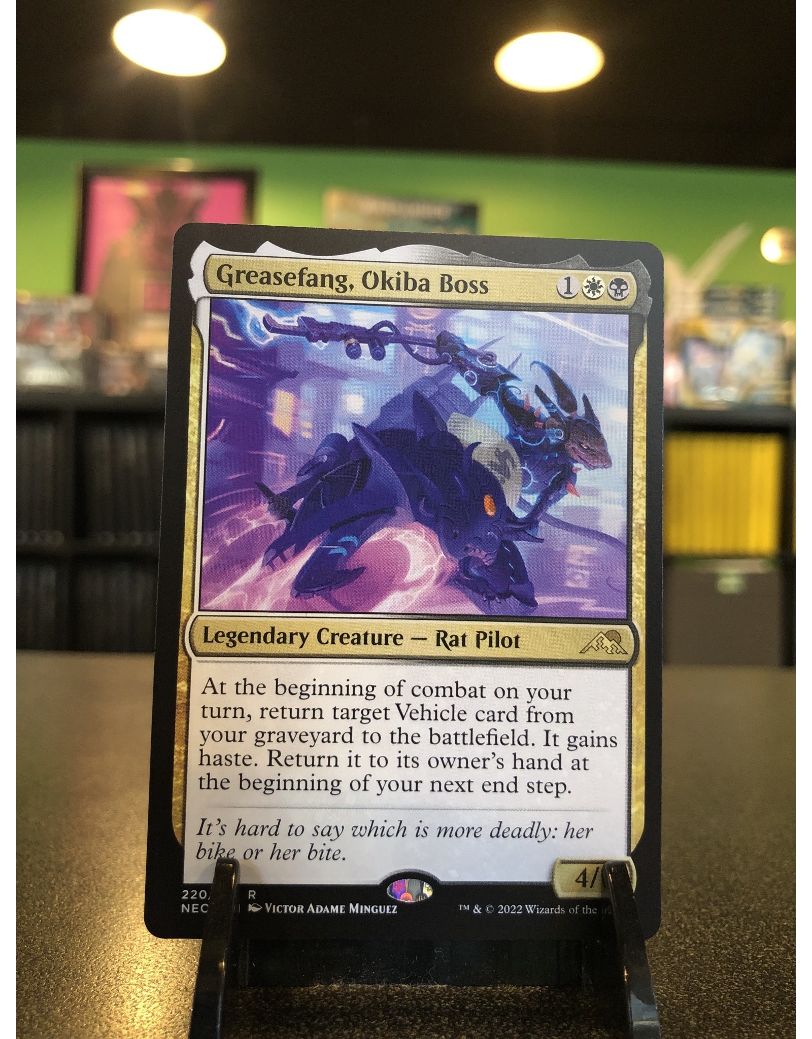Magic Greasefang, Okiba Boss  (NEO)
