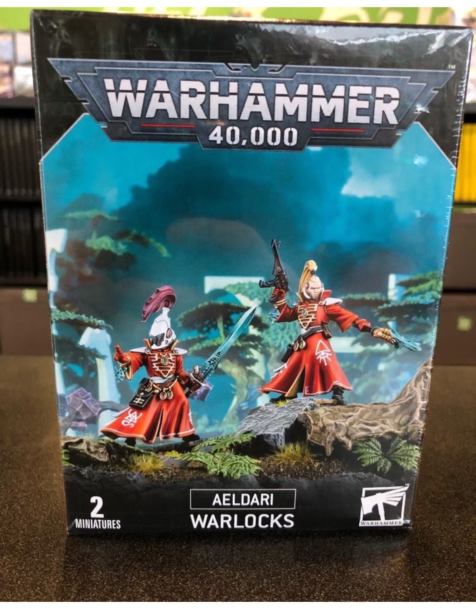 Warhammer 40K Farseer and Warlocks