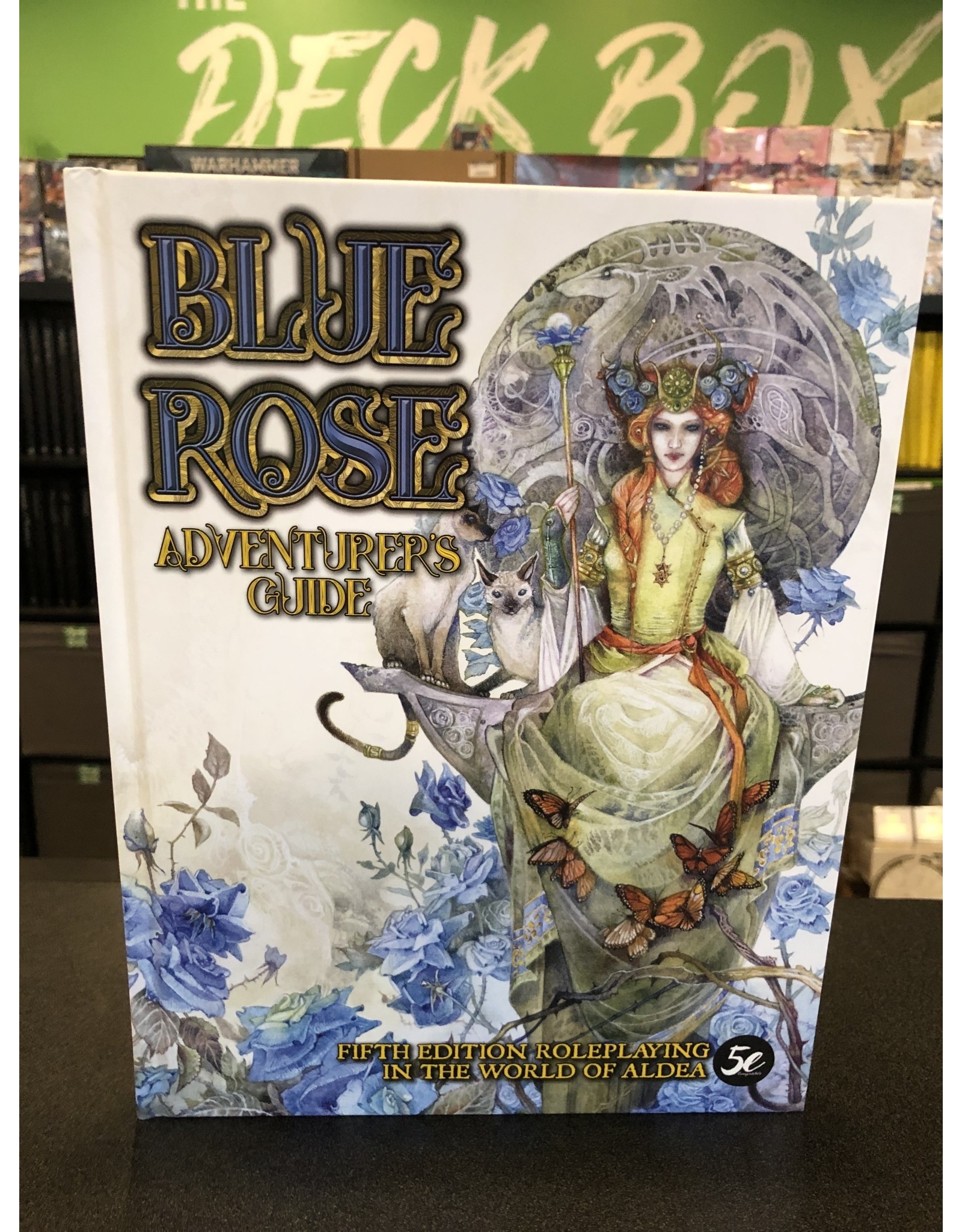 5E Compatible Books BLUE ROSE ADVENTURER'S GUIDE HC 5E