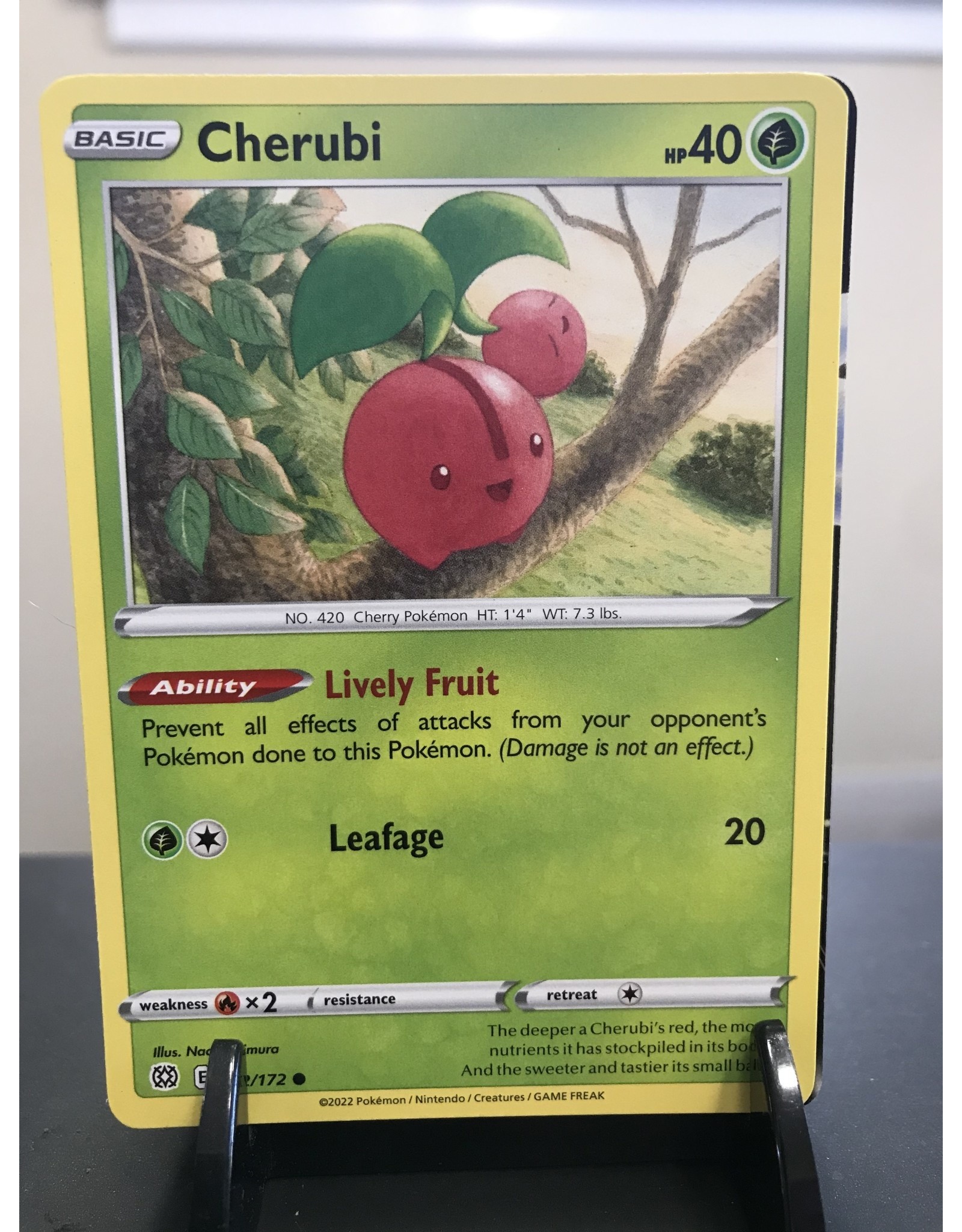 Pokemon Cherubi  012/172