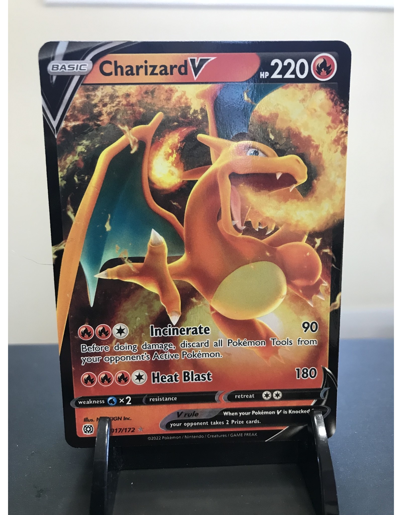 Pokemon CharizardV  017/172