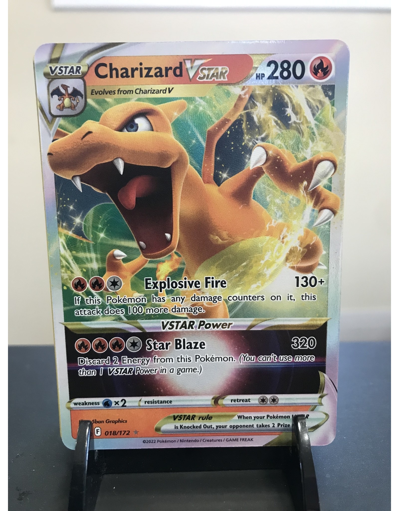 Pokemon CharizardVSTAR  018/172