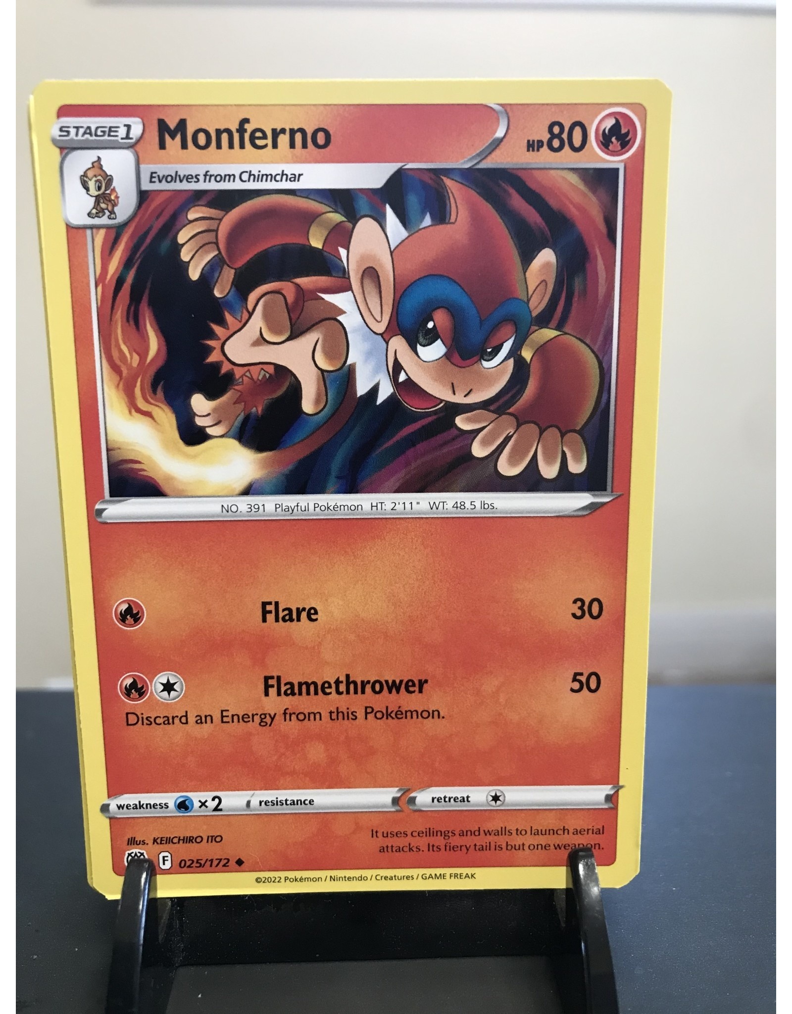Pokemon Monferno  025/172