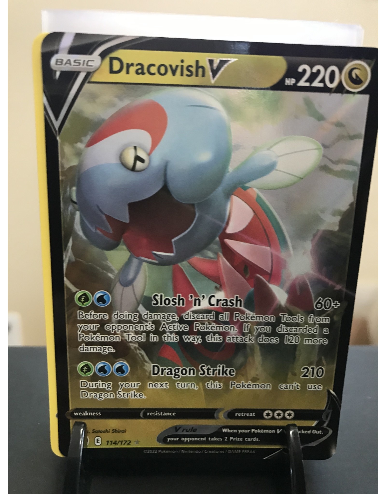 Pokemon DracovishV  114/172