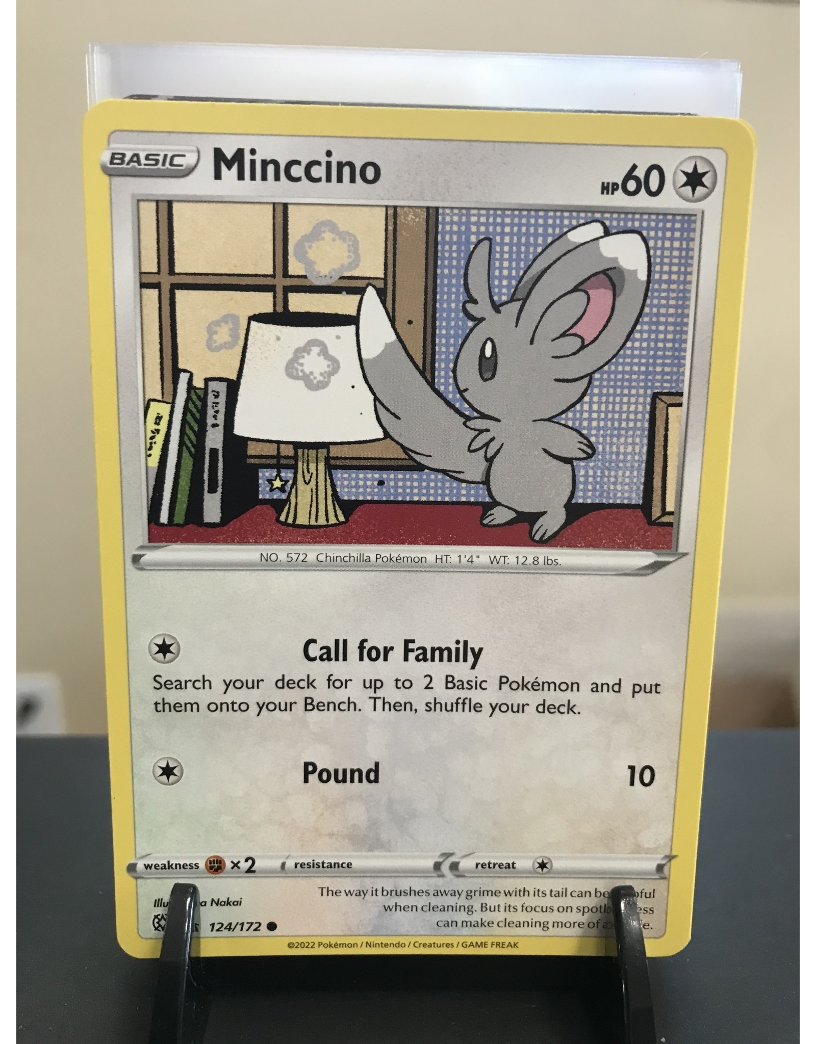 Pokemon Minccino  124/172