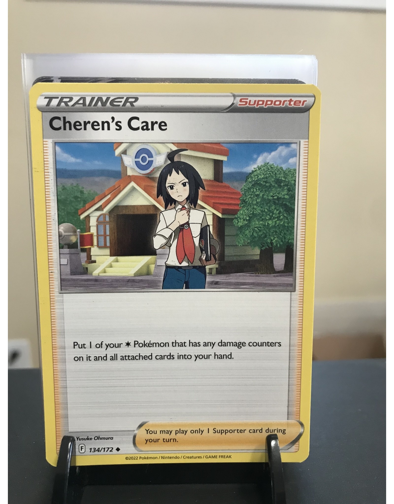 Pokemon Cheren's Care  134/172