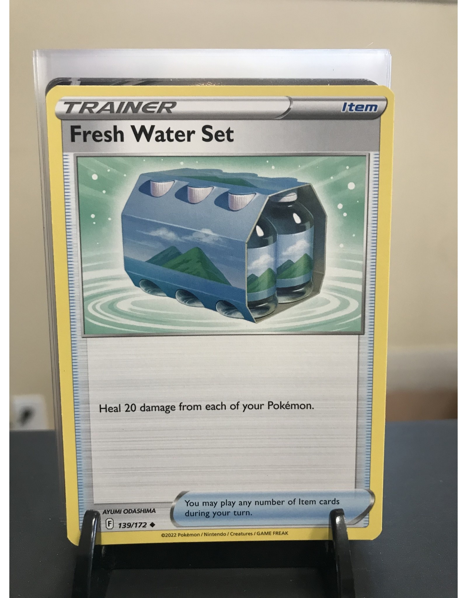Pokemon Fresh Water Set  139/172