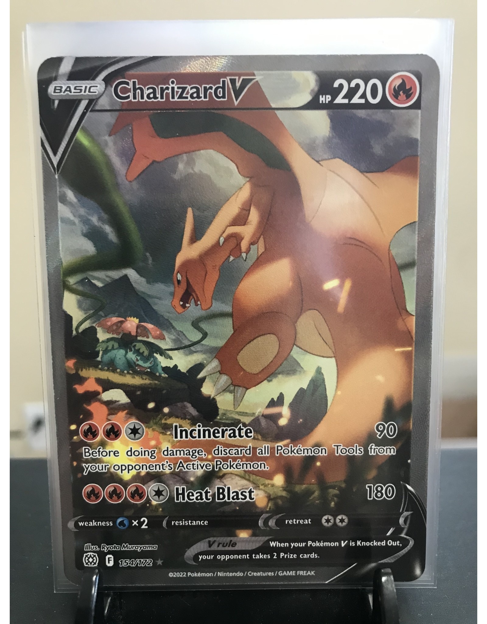 Pokemon CharizardV  154/172