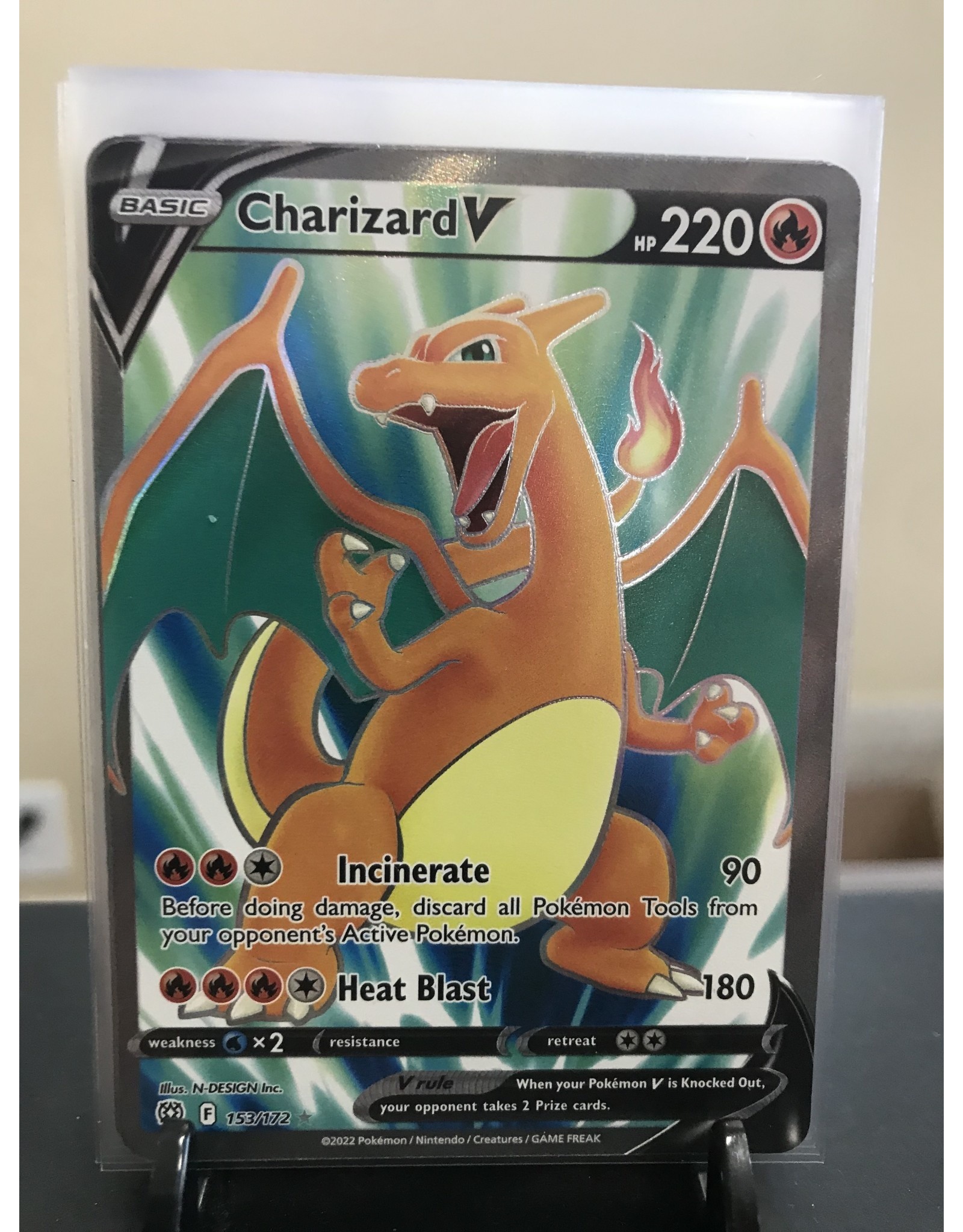 Pokemon CharizardV  153/172