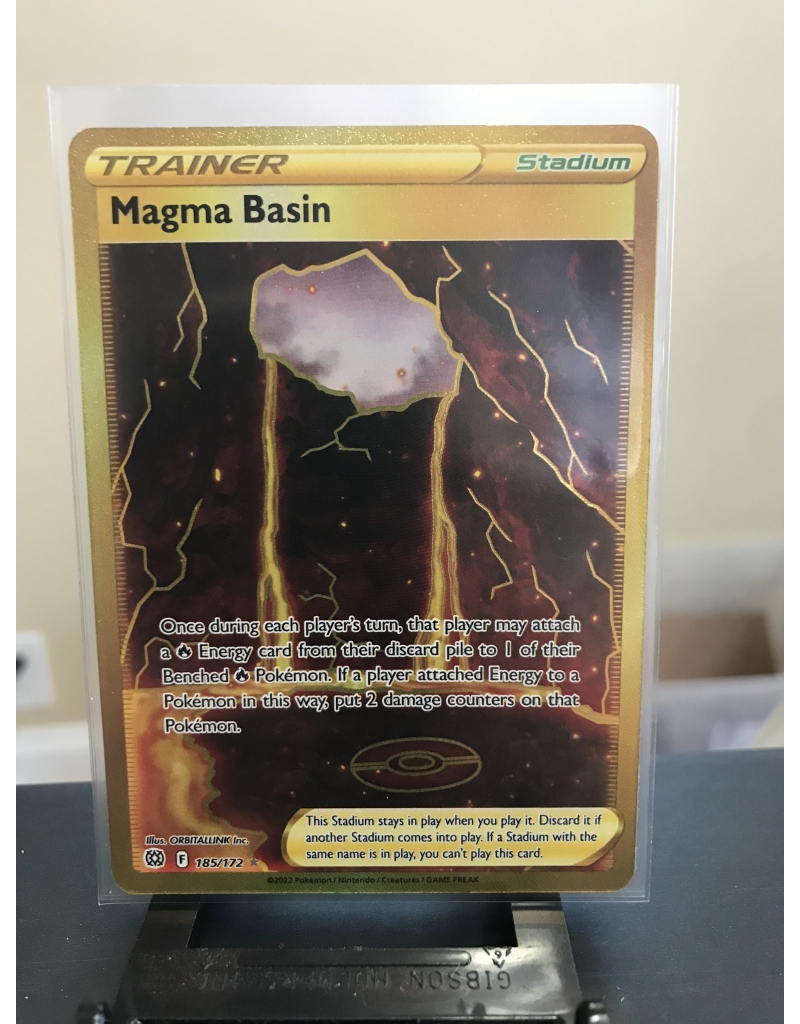 Pokemon Magma Basin  185/172